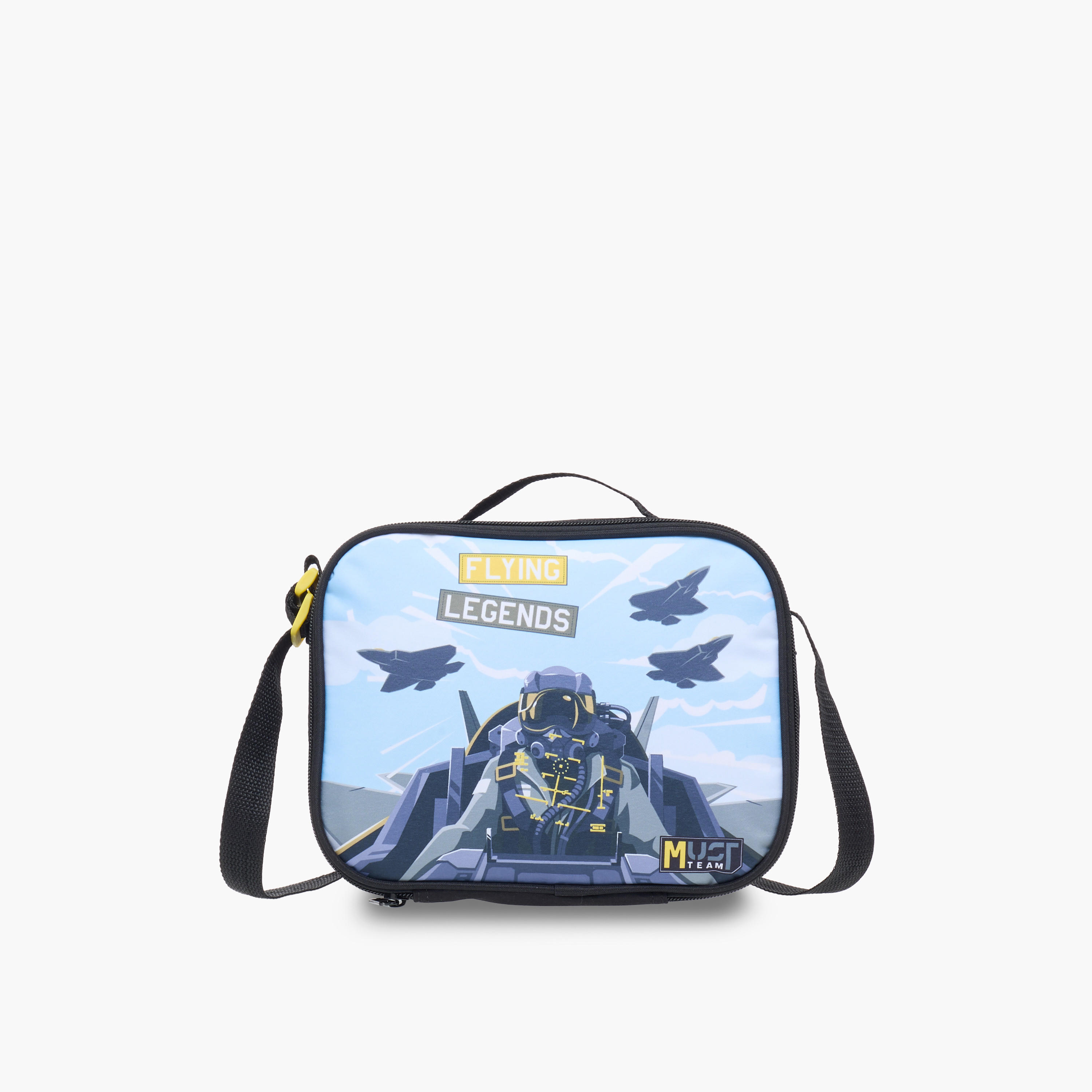 طقم شنطة ظهر ترولي 16 بوصة 5 قطع بطبعات من ماست - 43x30x13 سم-school-bagsandbackpacks-trolleybags-image-19