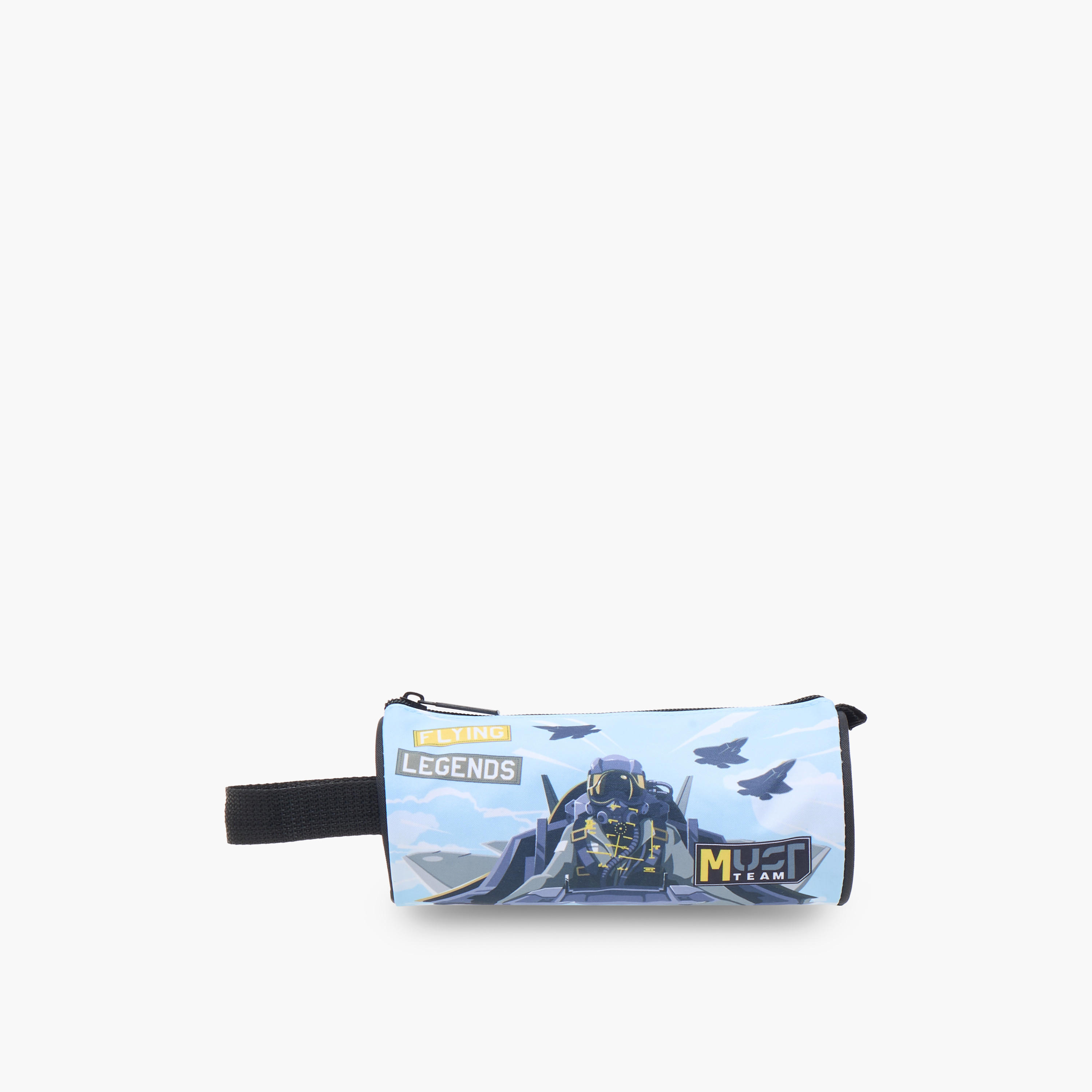 طقم شنطة ظهر ترولي 16 بوصة 5 قطع بطبعات من ماست - 43x30x13 سم-school-bagsandbackpacks-trolleybags-image-22
