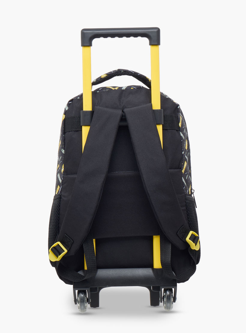 طقم شنطة ظهر ترولي 16 بوصة 5 قطع بطبعات من ماست - 43x30x13 سم-school-bagsandbackpacks-trolleybags-image-8