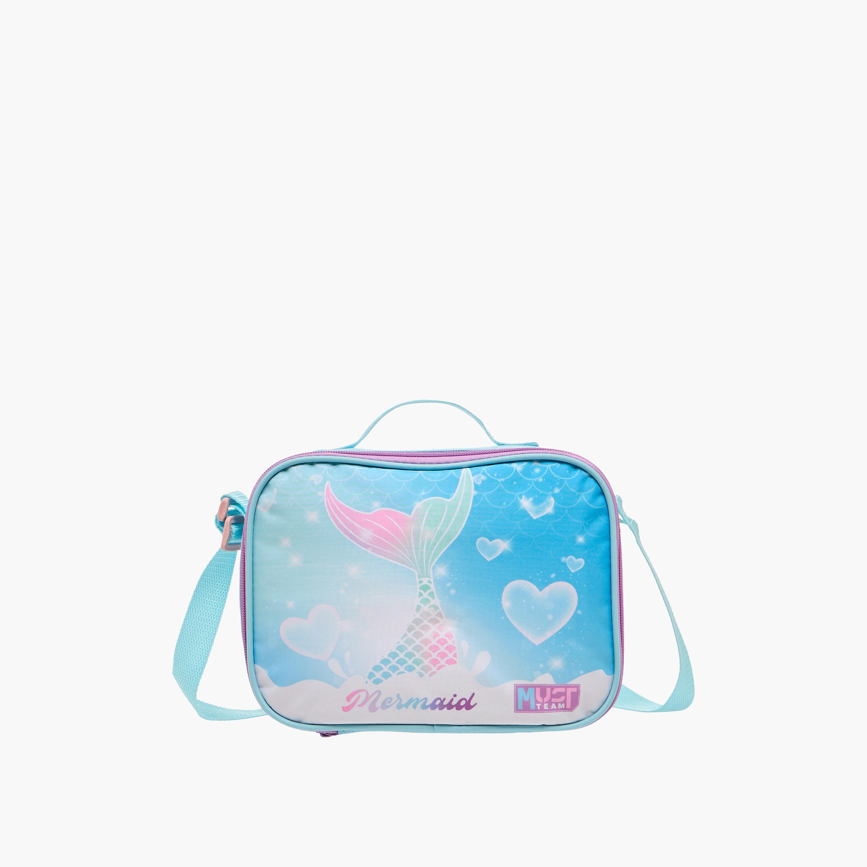 MUST Mermaid 5-Piece School Trolley Bag Set for Girls 5-8 Years with Lunch Bag and Pencil Pouch -school-bagsandbackpacks-trolleybags-image-10