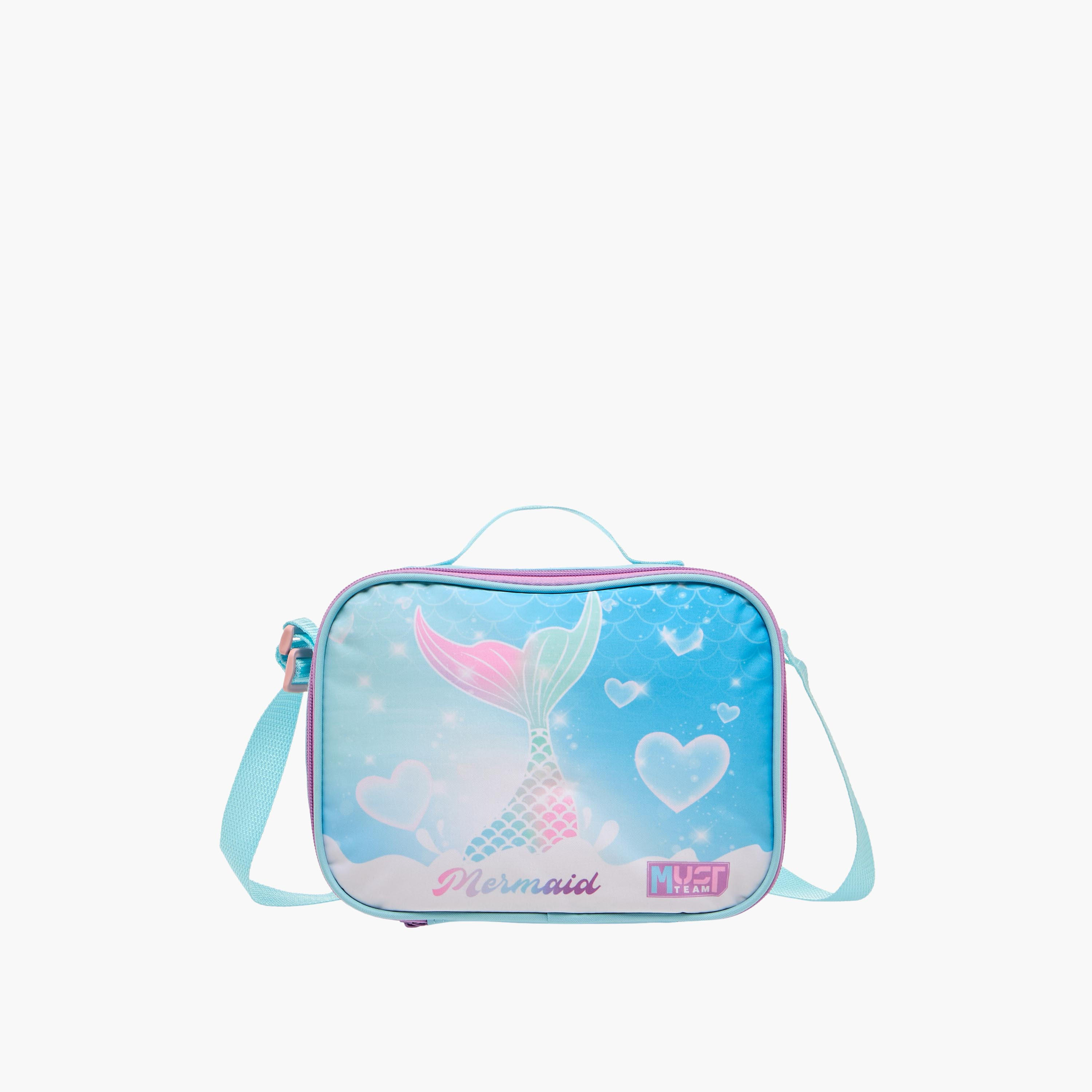 MUST Mermaid 5-Piece School Trolley Bag Set for Girls 5-8 Years with Lunch Bag and Pencil Pouch -school-bagsandbackpacks-trolleybags-image-9