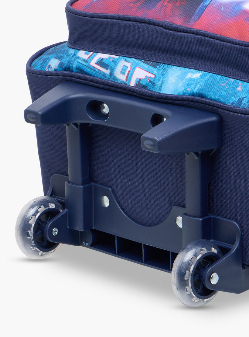 طقم شنطة ظهر ترولي 16 بوصة 3 قطع بطبعات من ماست - 43x30x13 سم-school-bagsandbackpacks-trolleybags-image-13