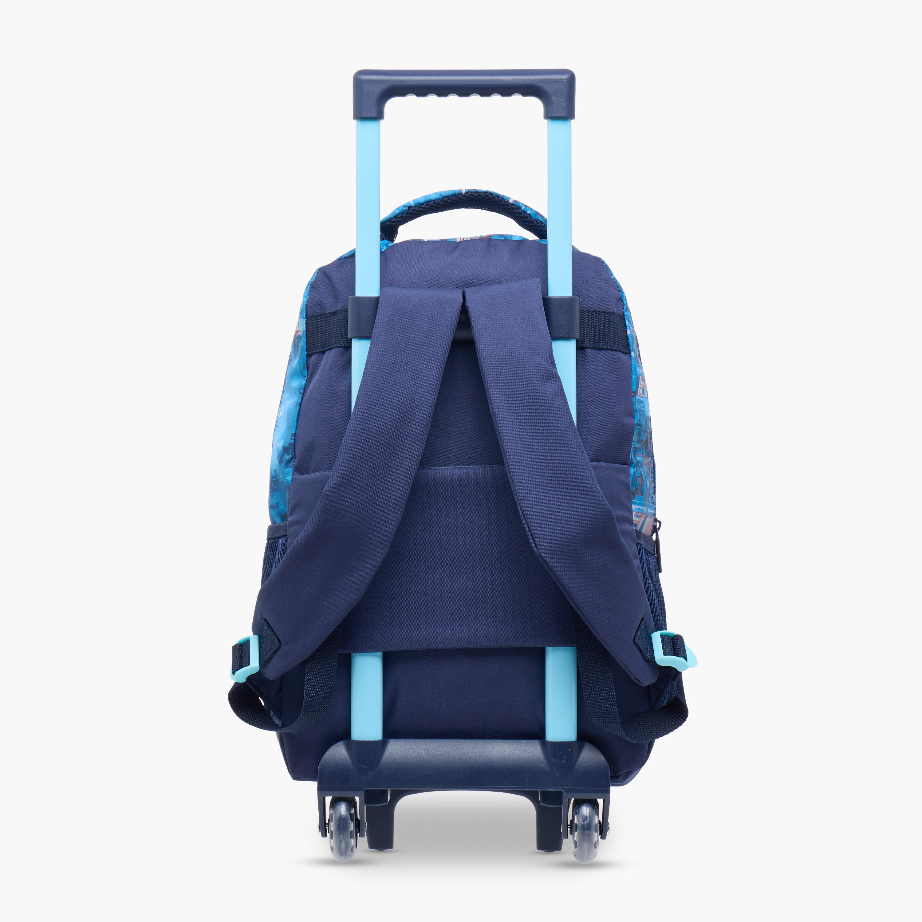 طقم شنطة ظهر ترولي 16 بوصة 3 قطع بطبعات من ماست - 43x30x13 سم-school-bagsandbackpacks-trolleybags-image-8