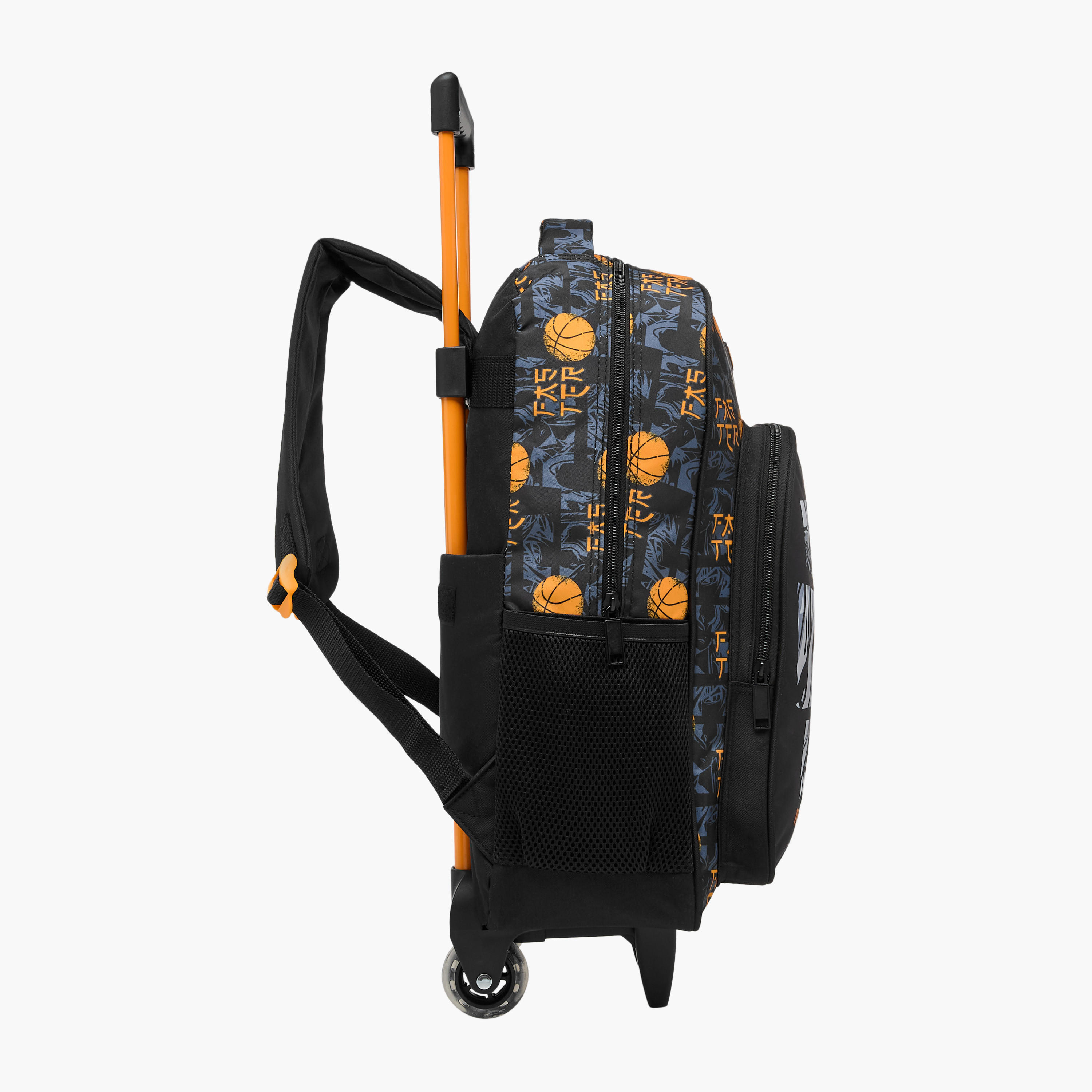 MUST Printed 3-Piece School Trolley Bag Set for Boys 5-8 Years with Lunch Bag and Pencil Pouch -school-bagsandbackpacks-trolleybags-image-6