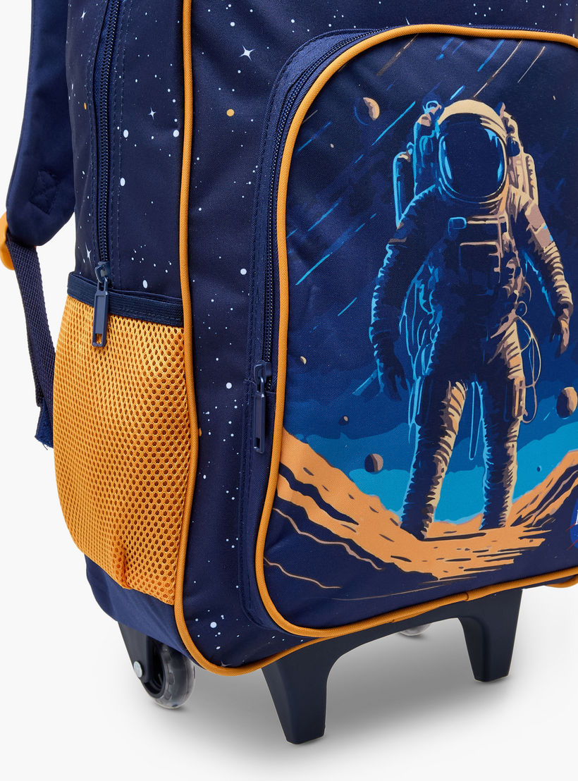 MUST Space 3-Piece School Trolley Bag Set for Boys 5-8 Years with Lunch Bag and Pencil Pouch -school-bagsandbackpacks-trolleybags-image-16