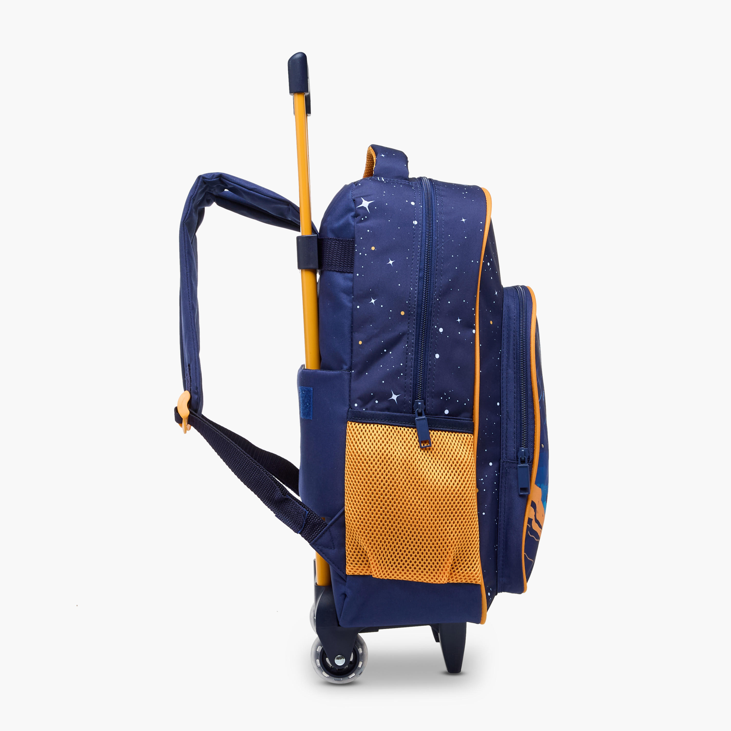 MUST Space 3-Piece School Trolley Bag Set for Boys 5-8 Years with Lunch Bag and Pencil Pouch -school-bagsandbackpacks-trolleybags-image-4