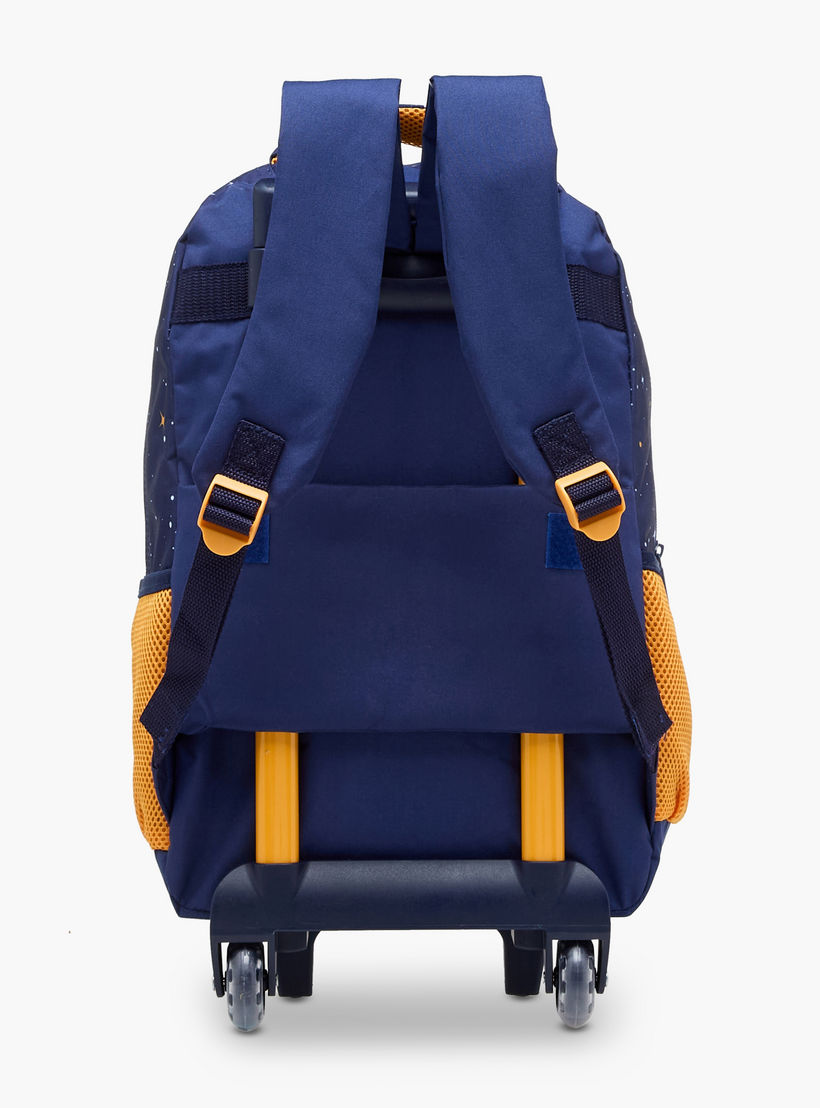 MUST Space 3-Piece School Trolley Bag Set for Boys 5-8 Years with Lunch Bag and Pencil Pouch -school-bagsandbackpacks-trolleybags-image-6