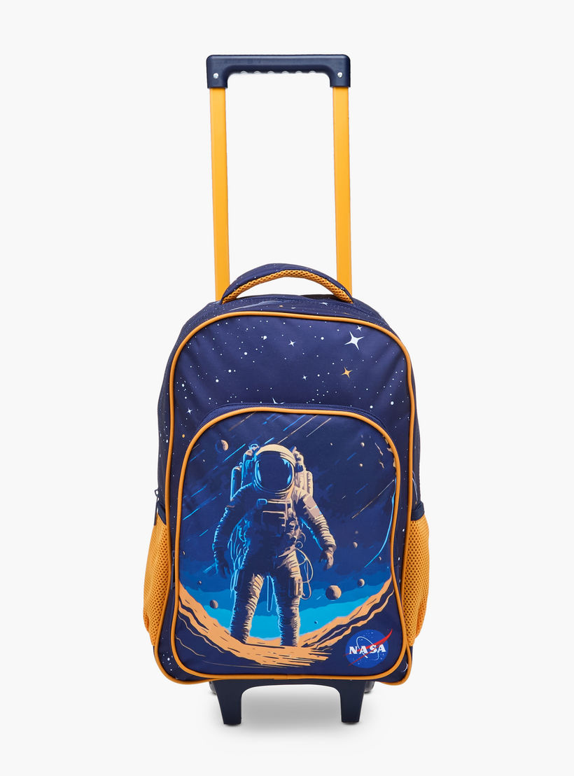 MUST Space 3-Piece School Trolley Bag Set for Boys 5-8 Years with Lunch Bag and Pencil Pouch -school-bagsandbackpacks-trolleybags-image-8
