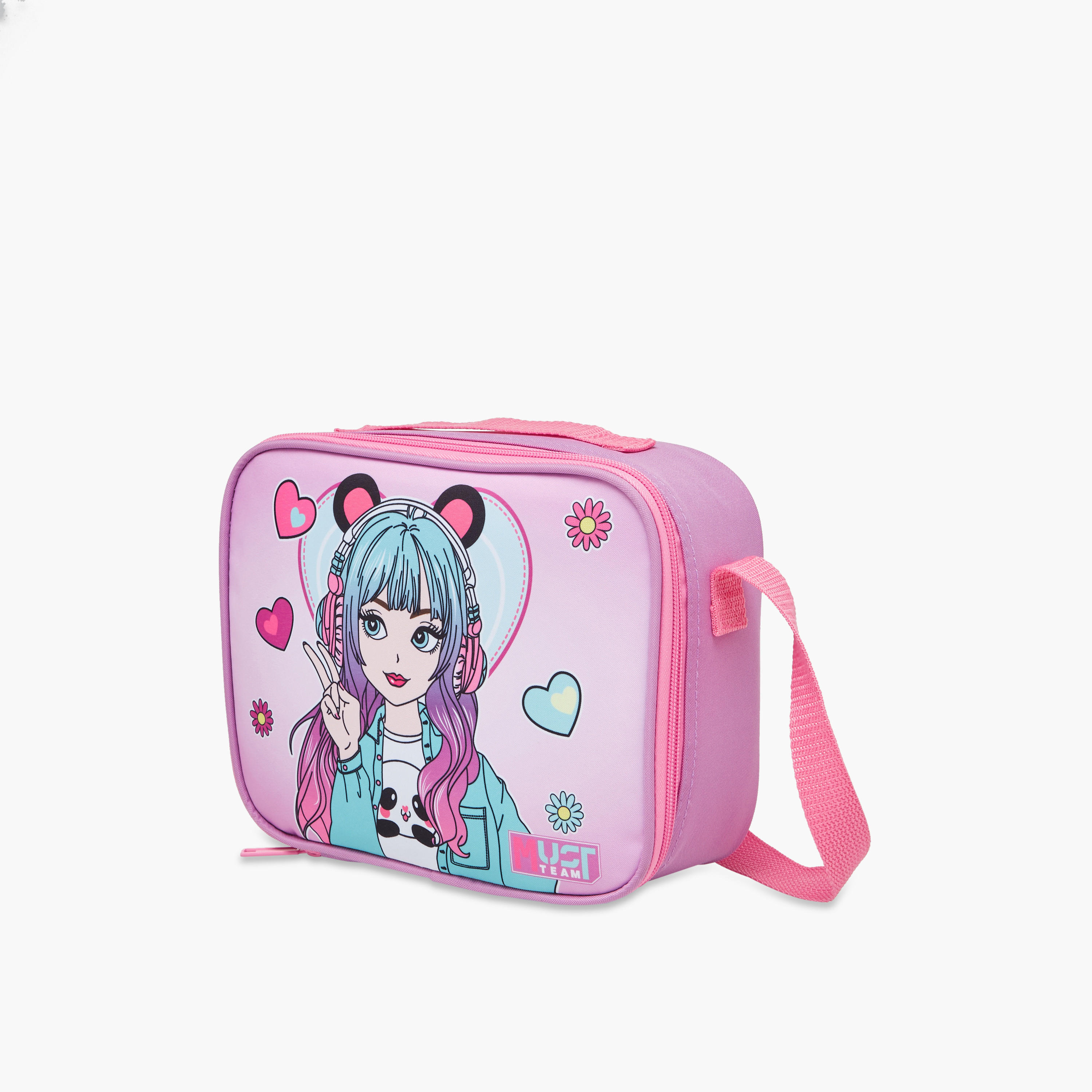 MUST Printed 3-Piece School Trolley Bag Set for Girls 5-8 Years with Lunch Bag and Pencil Pouch -school-bagsandbackpacks-trolleybags-image-15