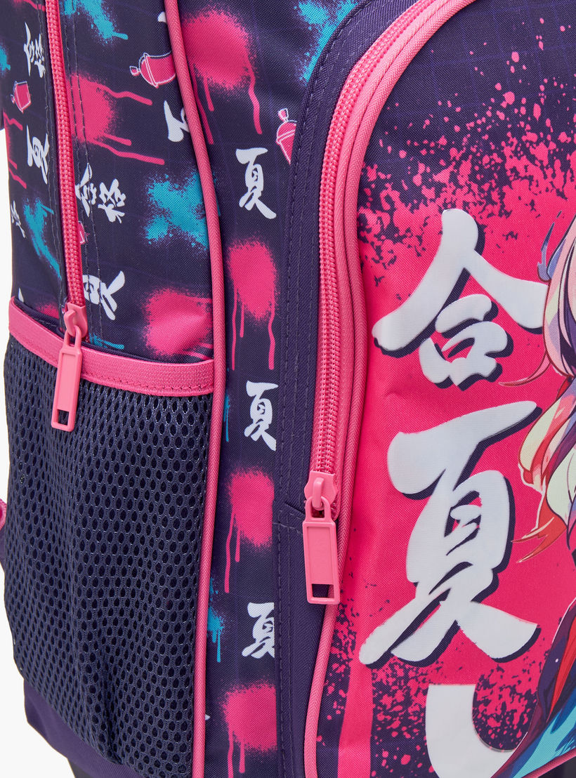 MUST Printed 3-Piece School Trolley Bag Set for Girls 5-8 Years with Lunch Bag and Pencil Pouch -school-bagsandbackpacks-trolleybags-image-10