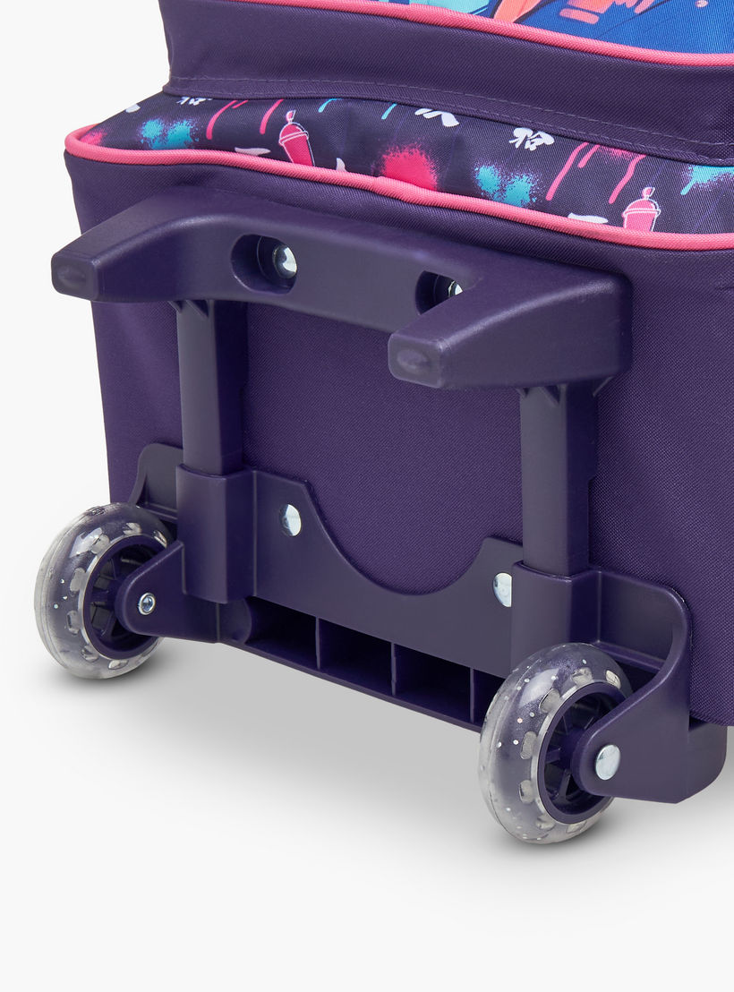MUST Printed 3-Piece School Trolley Bag Set for Girls 5-8 Years with Lunch Bag and Pencil Pouch -school-bagsandbackpacks-trolleybags-image-13