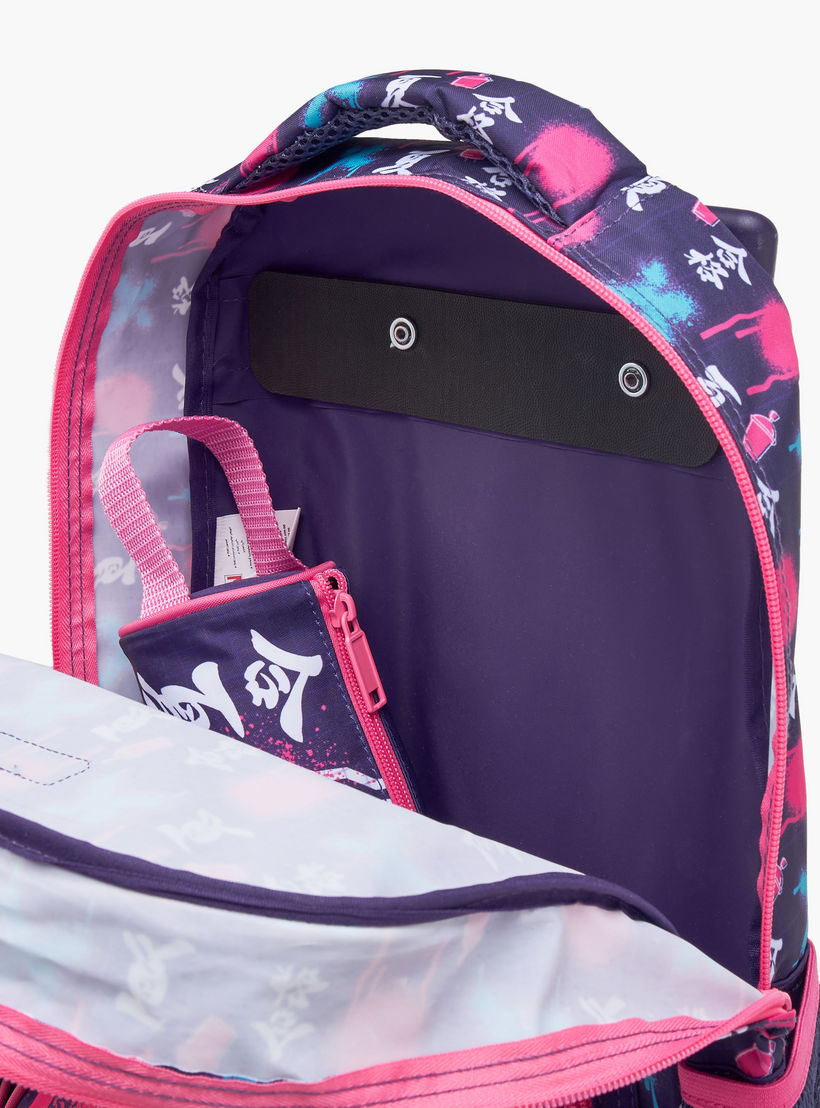 MUST Printed 3-Piece School Trolley Bag Set for Girls 5-8 Years with Lunch Bag and Pencil Pouch -school-bagsandbackpacks-trolleybags-image-15