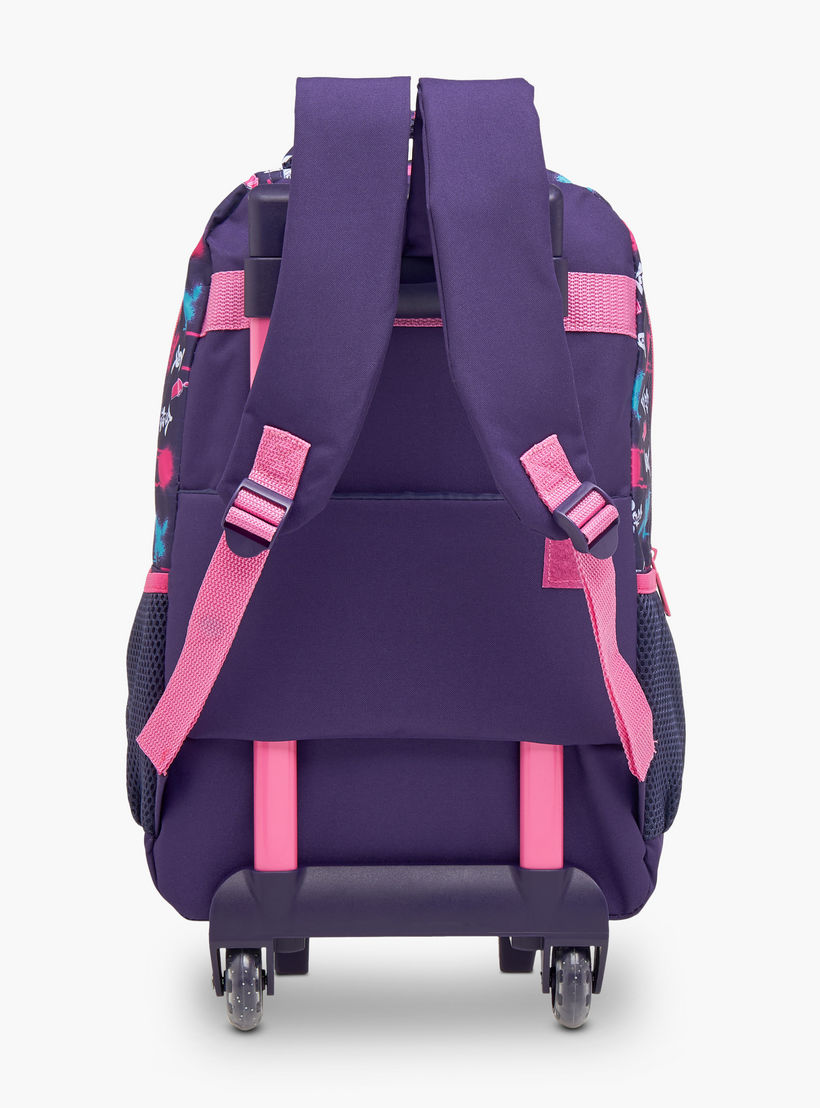 MUST Printed 3-Piece School Trolley Bag Set for Girls 5-8 Years with Lunch Bag and Pencil Pouch -school-bagsandbackpacks-trolleybags-image-6