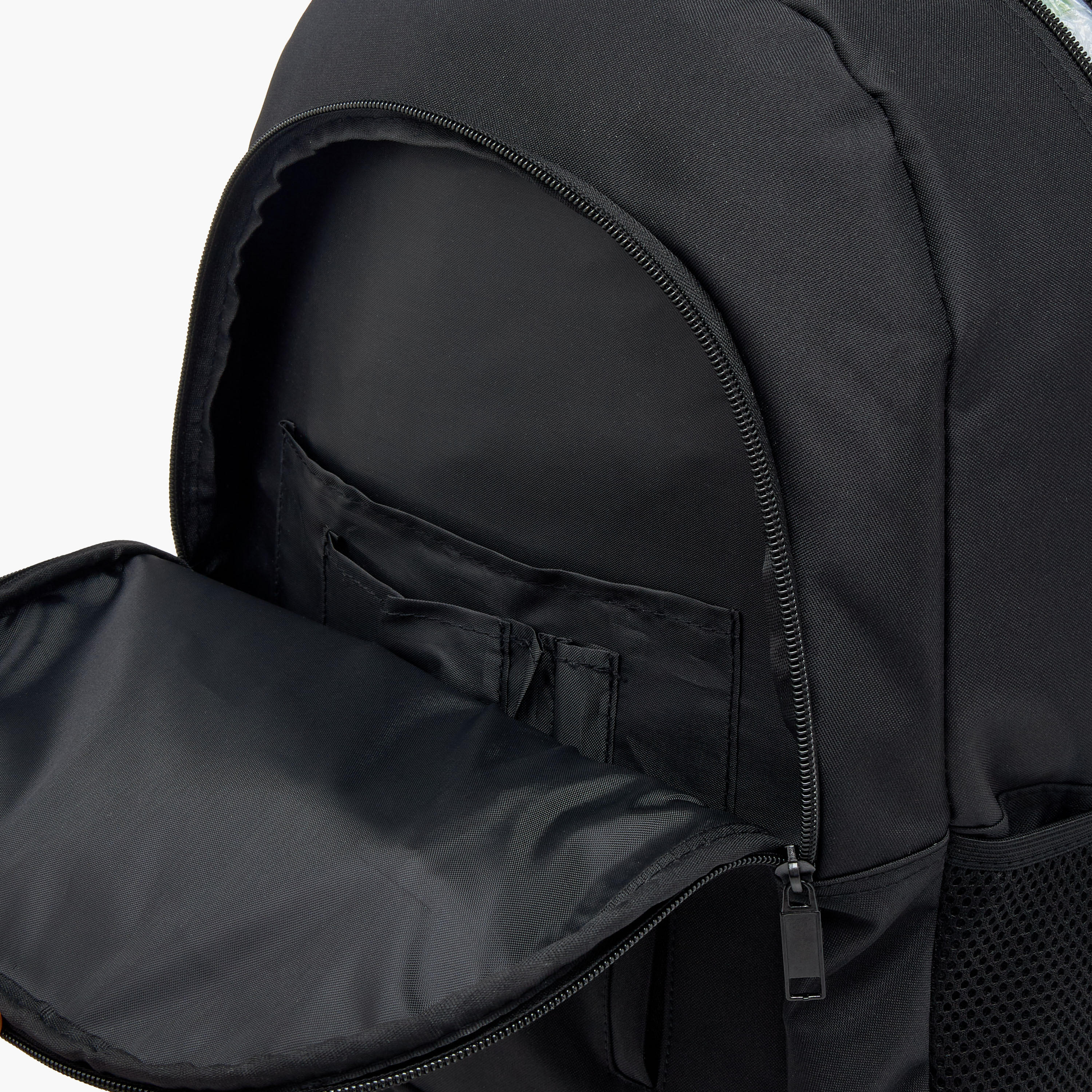 طقم شنطة ظهر مع شنطة غداء ومقلمة بزينة شعار من موست - 32x18x43 سم-school-bagsandbackpacks-sets-image-12