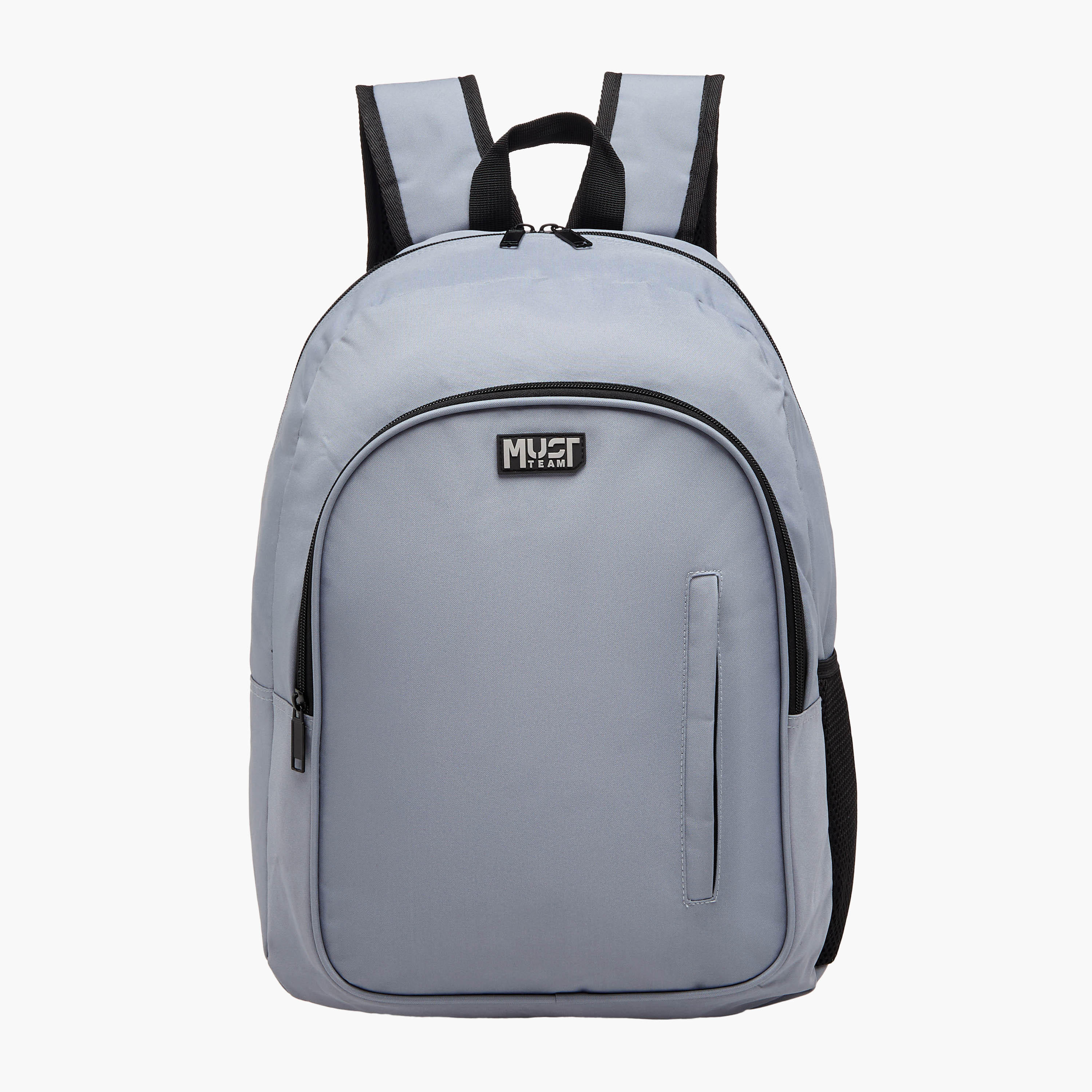 MUST Logo Applique Backpack with Lunch Bag and Pencil Pouch Set - 32x18x43 cms-school-bagsandbackpacks-sets-image-2