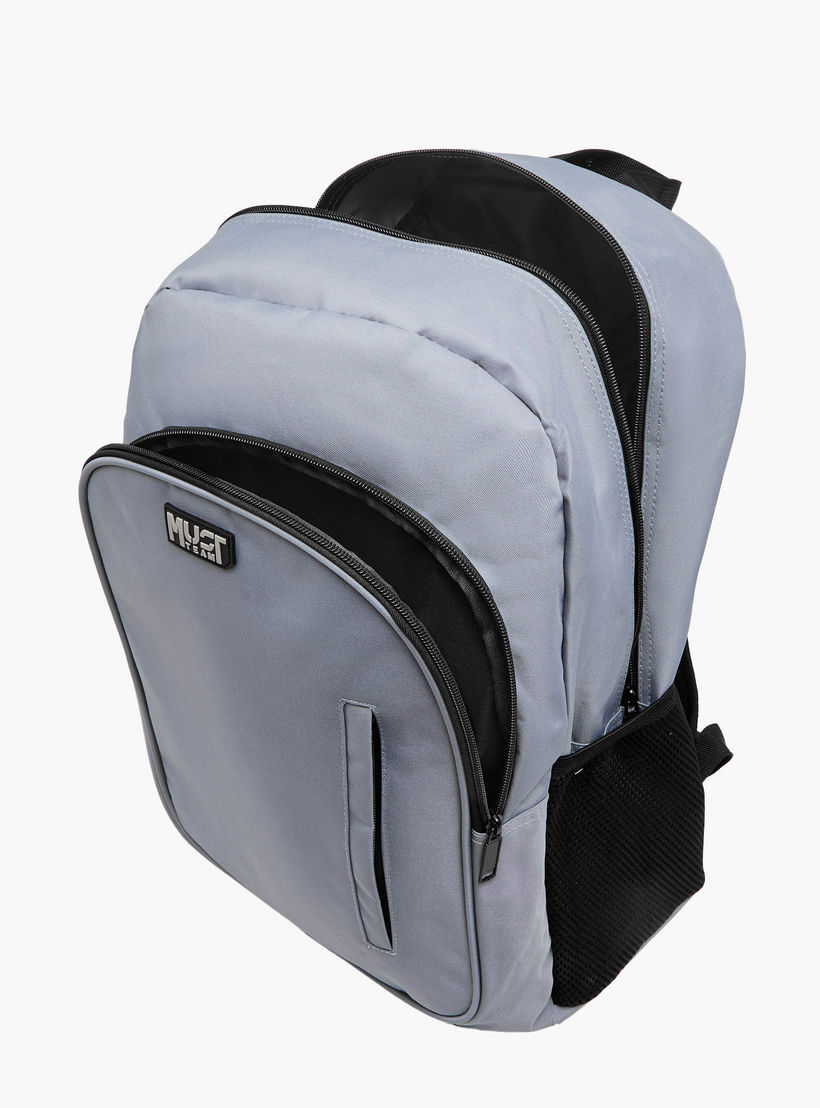 MUST Logo Applique Backpack with Lunch Bag and Pencil Pouch Set - 32x18x43 cms-school-bagsandbackpacks-sets-image-5