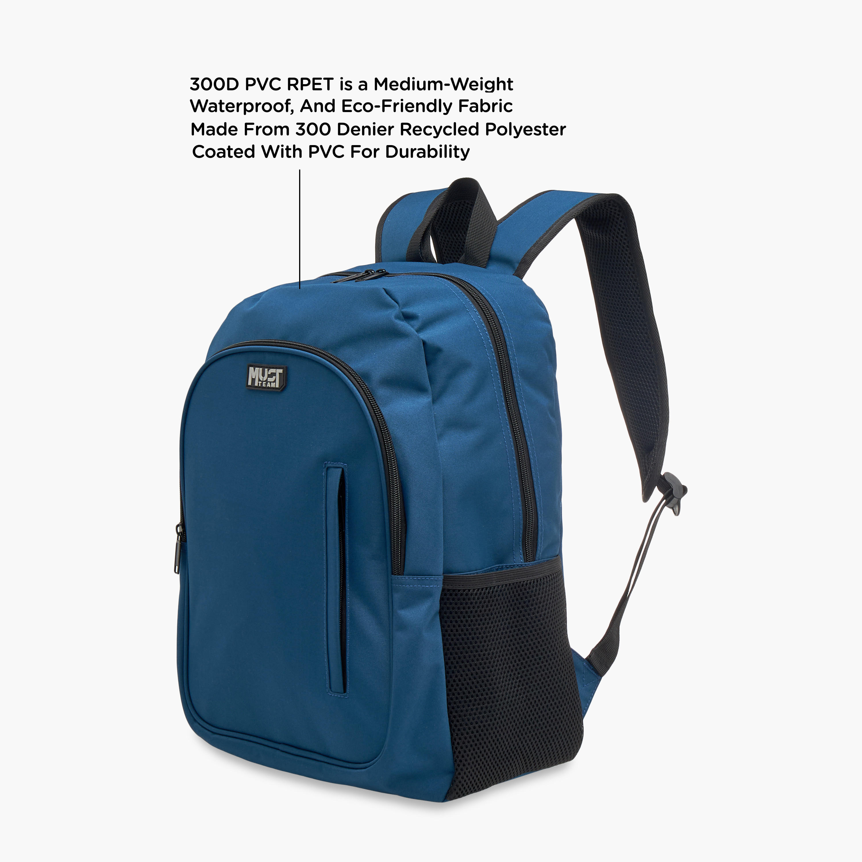 MUST 3-Piece Solid Backpack Set - 32x18x43 cms-school-bagsandbackpacks-sets-image-9