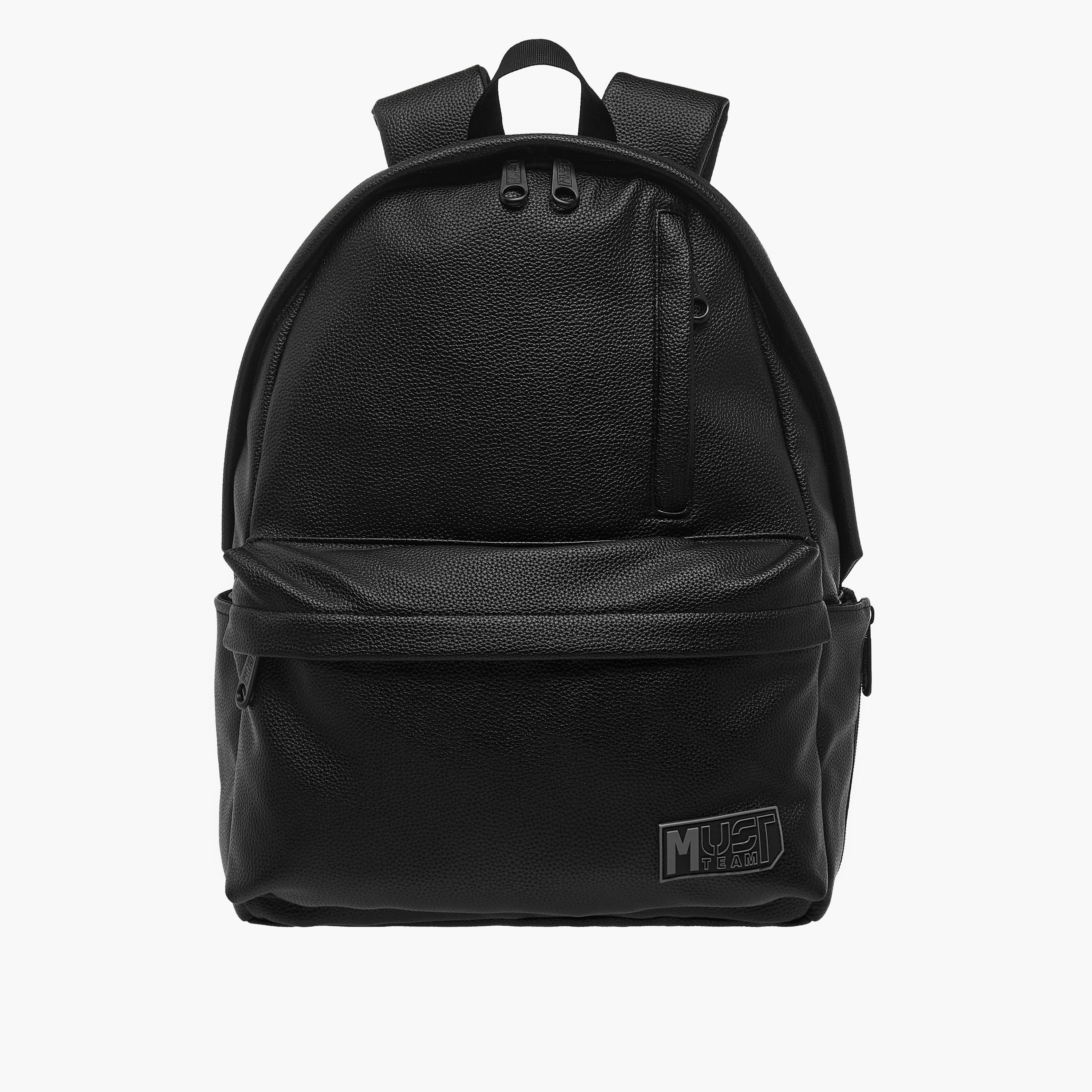 MUST Textured Backpack with Adjustable Shoulder Straps and Zip Closure - 32x17x42 cms-school-bagsandbackpacks-backpacks-image-1