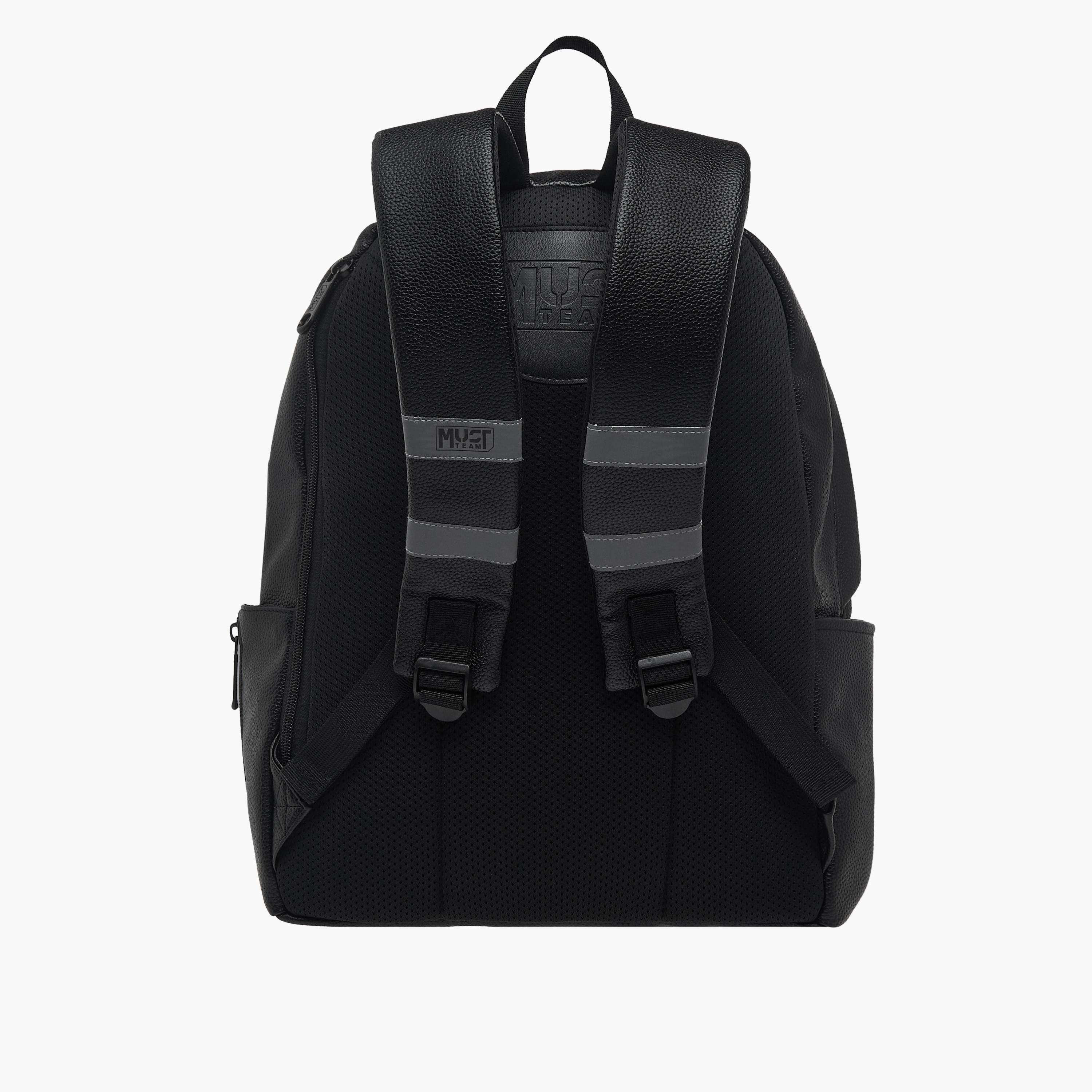 MUST Textured Backpack with Adjustable Shoulder Straps and Zip Closure - 32x17x42 cms-school-bagsandbackpacks-backpacks-image-5