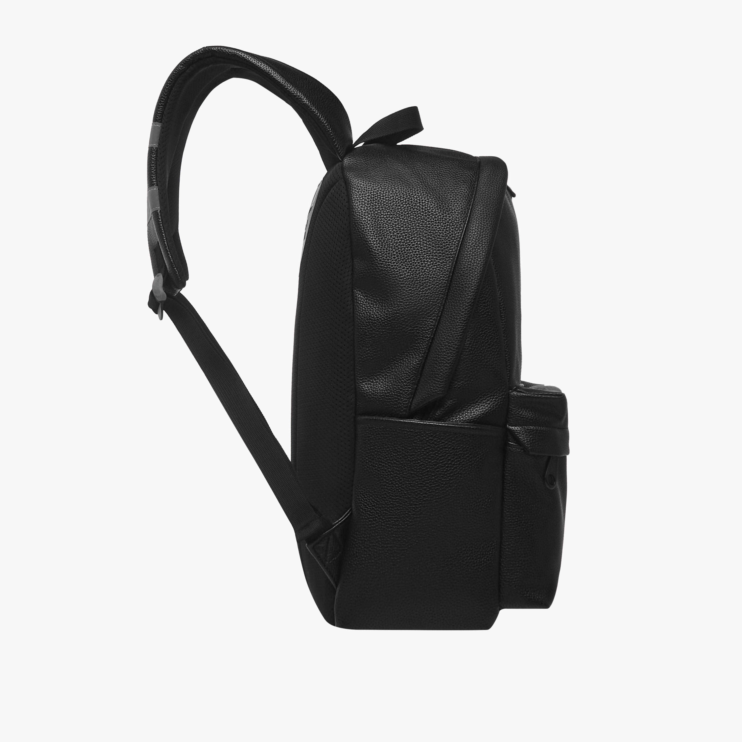 MUST Textured Backpack with Adjustable Shoulder Straps and Zip Closure - 32x17x42 cms-school-bagsandbackpacks-backpacks-image-6