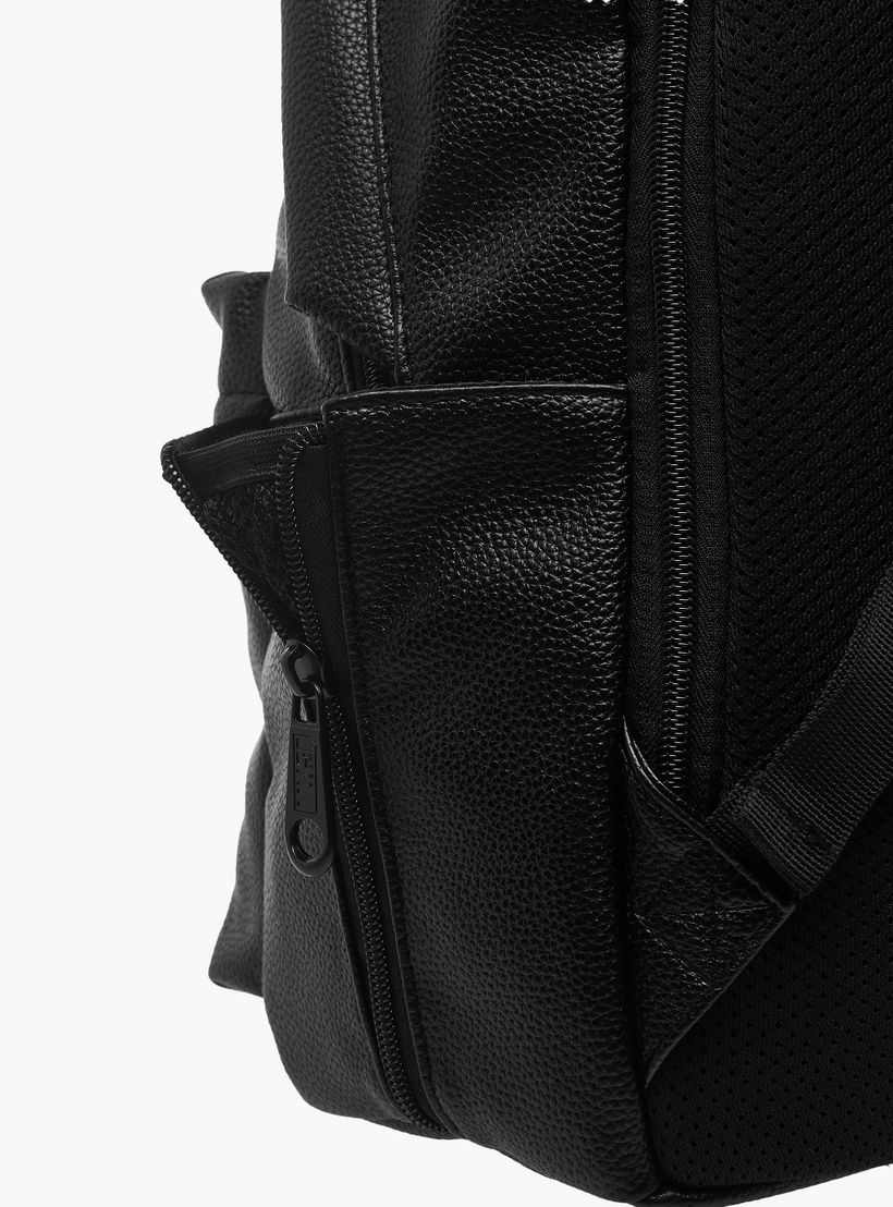 شنطة ظهر بارزة الملمس بحمّالات قابلة للتعديل وسحّاب إغلاق من ماست - 32x17x42 سم-school-bagsandbackpacks-backpacks-image-9