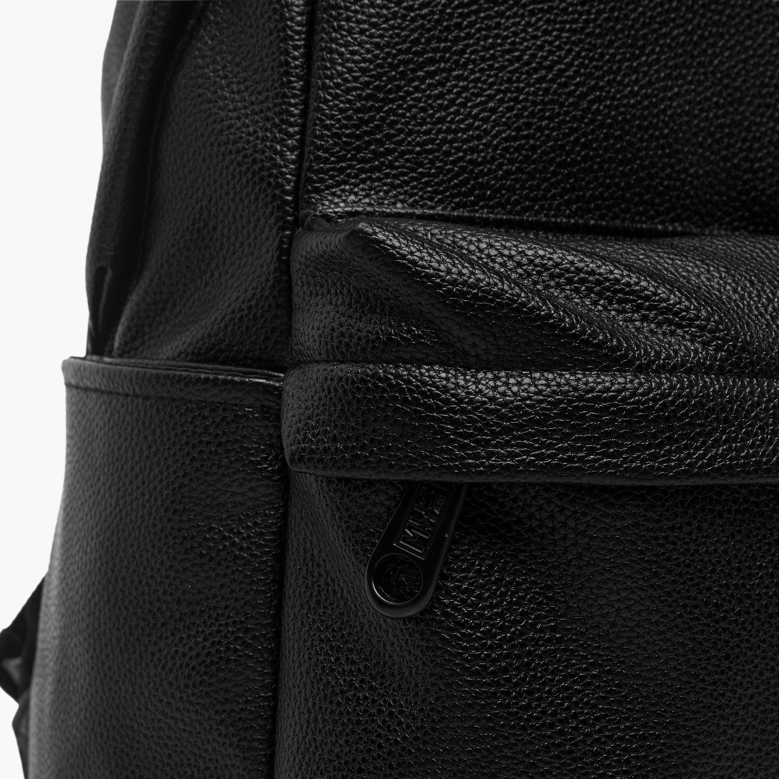 MUST Textured Backpack with Adjustable Shoulder Straps and Zip Closure - 32x17x42 cms-school-bagsandbackpacks-backpacks-image-10