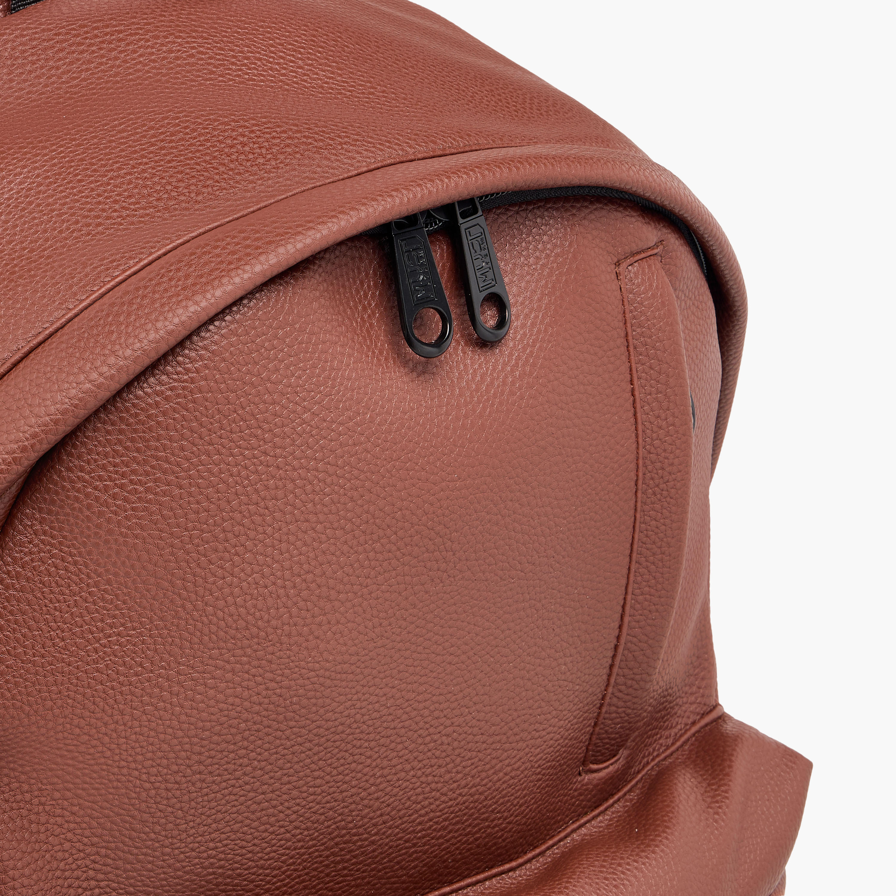 MUST Textured Backpack with Adjustable Shoulder Straps and Zip Closure - 32x17x42 cms-school-bagsandbackpacks-backpacks-image-8