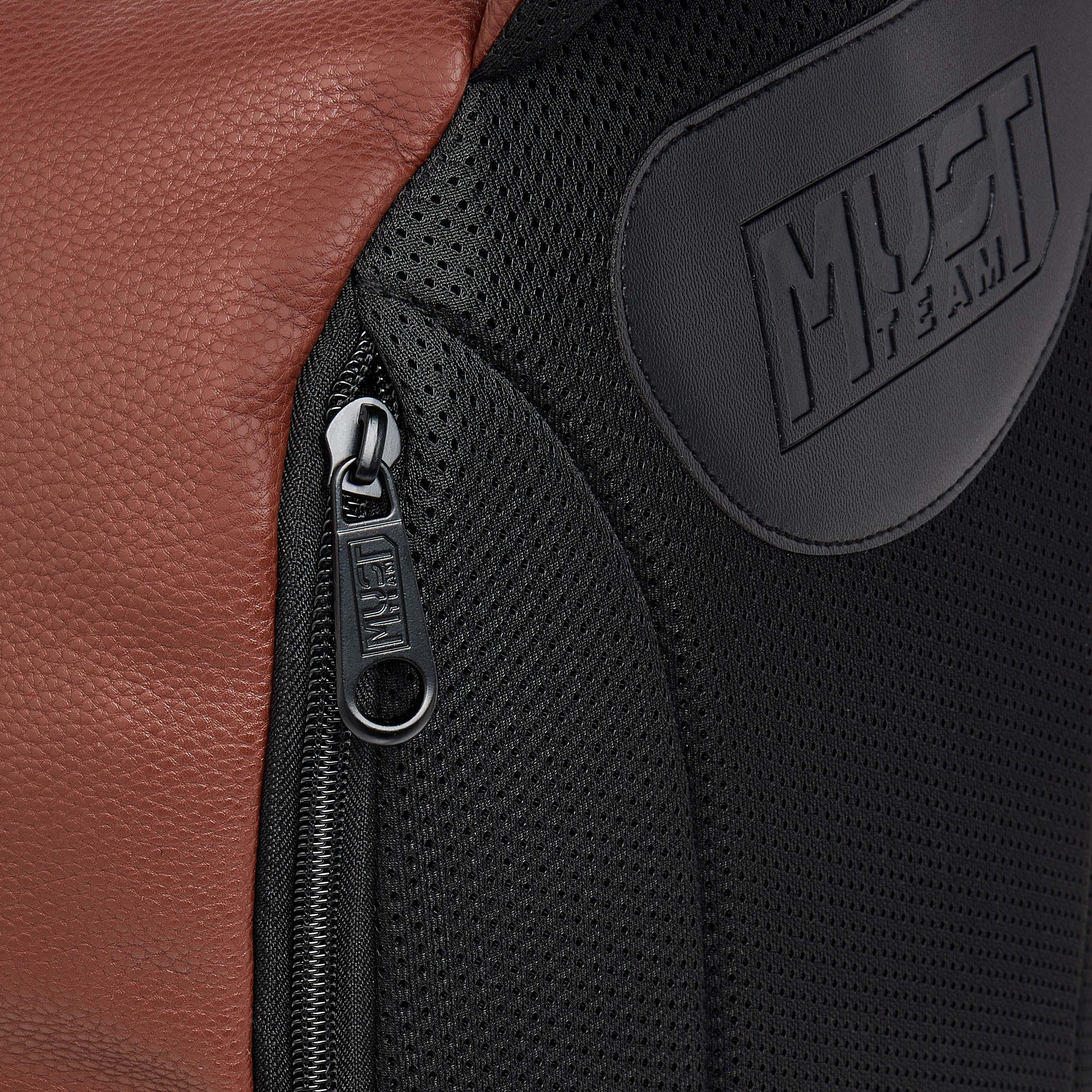MUST Textured Backpack with Adjustable Shoulder Straps and Zip Closure - 32x17x42 cms-school-bagsandbackpacks-backpacks-image-9