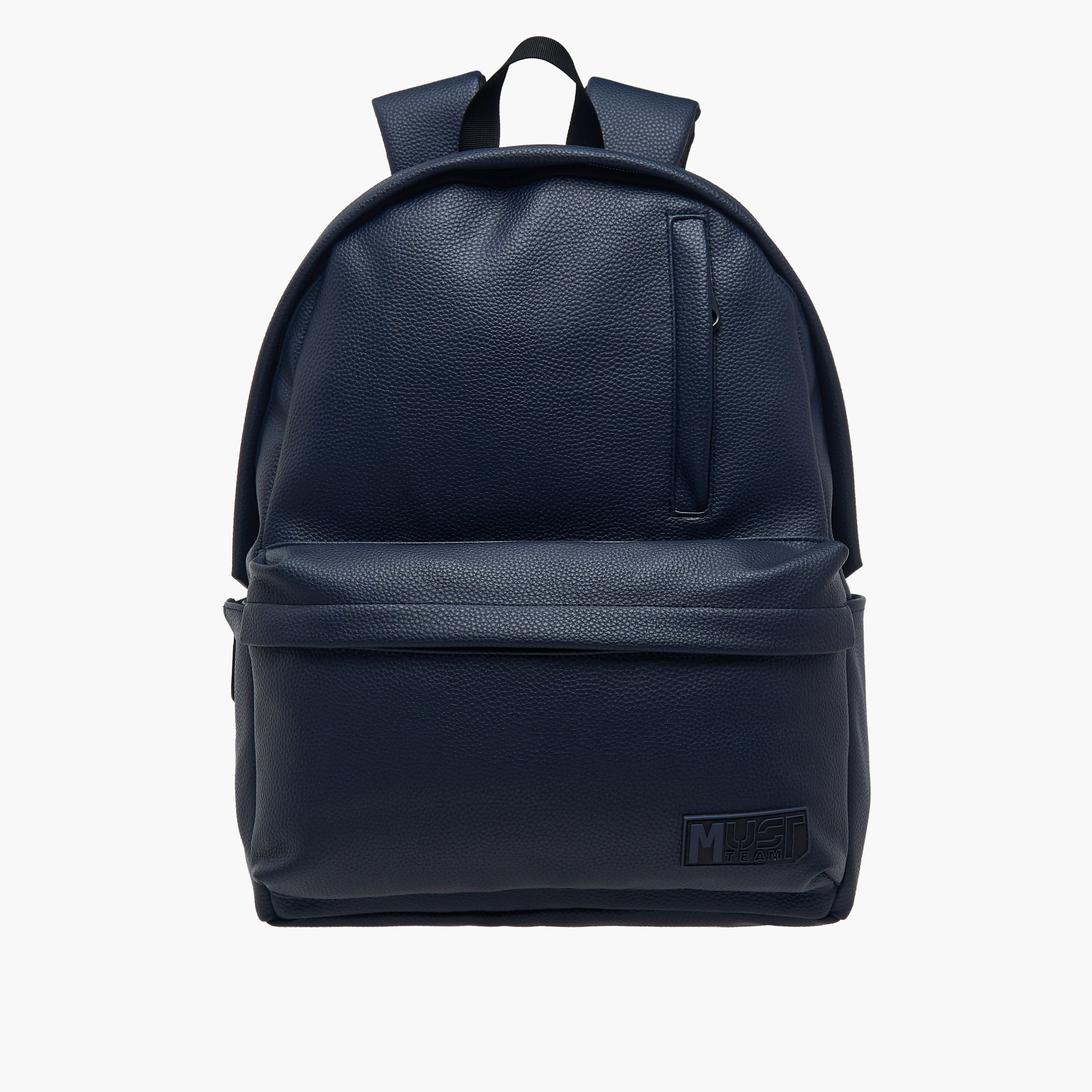 MUST Textured Backpack with Adjustable Shoulder Straps and Zip Closure - 32x17x42 cms-school-bagsandbackpacks-backpacks-image-1