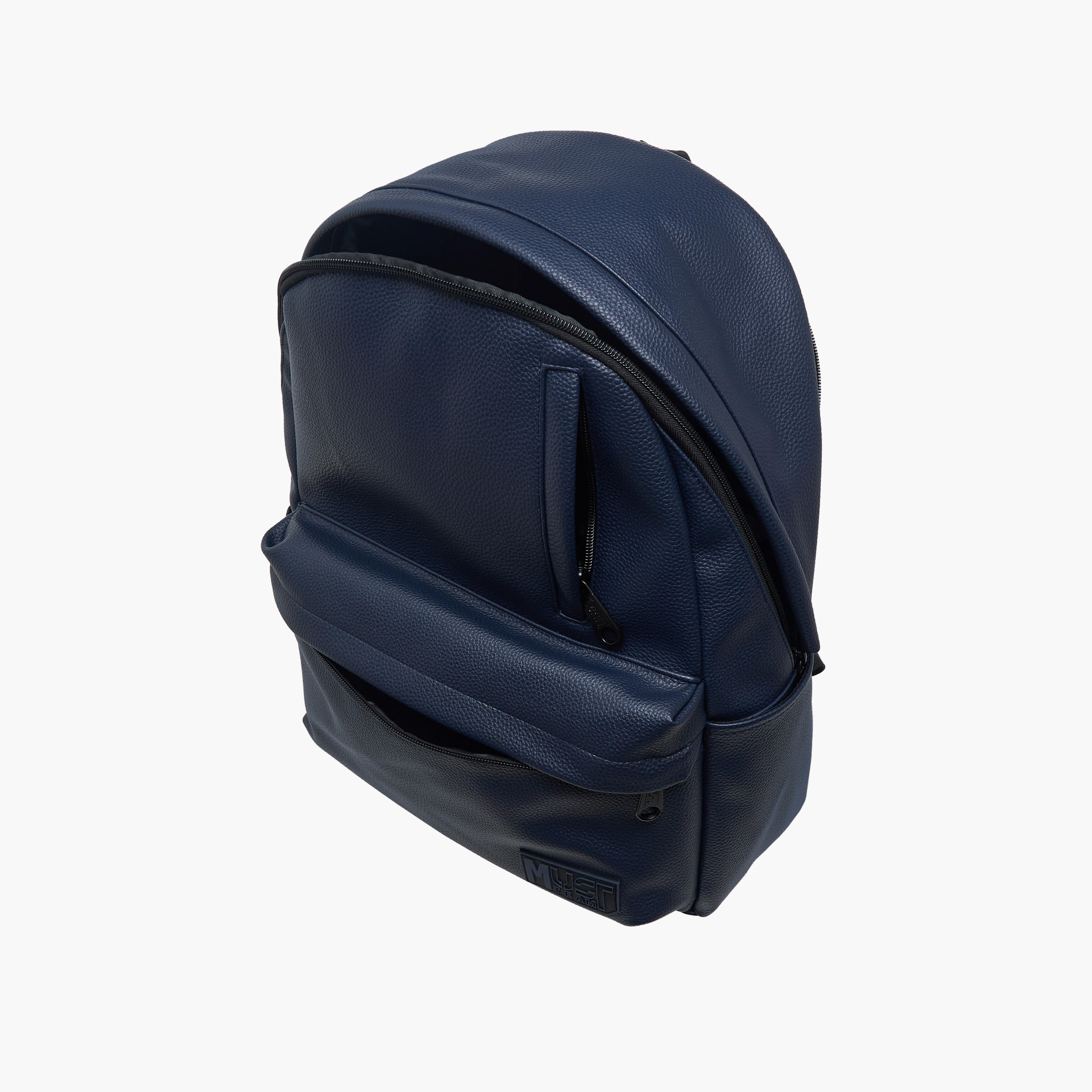 MUST Textured Backpack with Adjustable Shoulder Straps and Zip Closure - 32x17x42 cms-school-bagsandbackpacks-backpacks-image-11