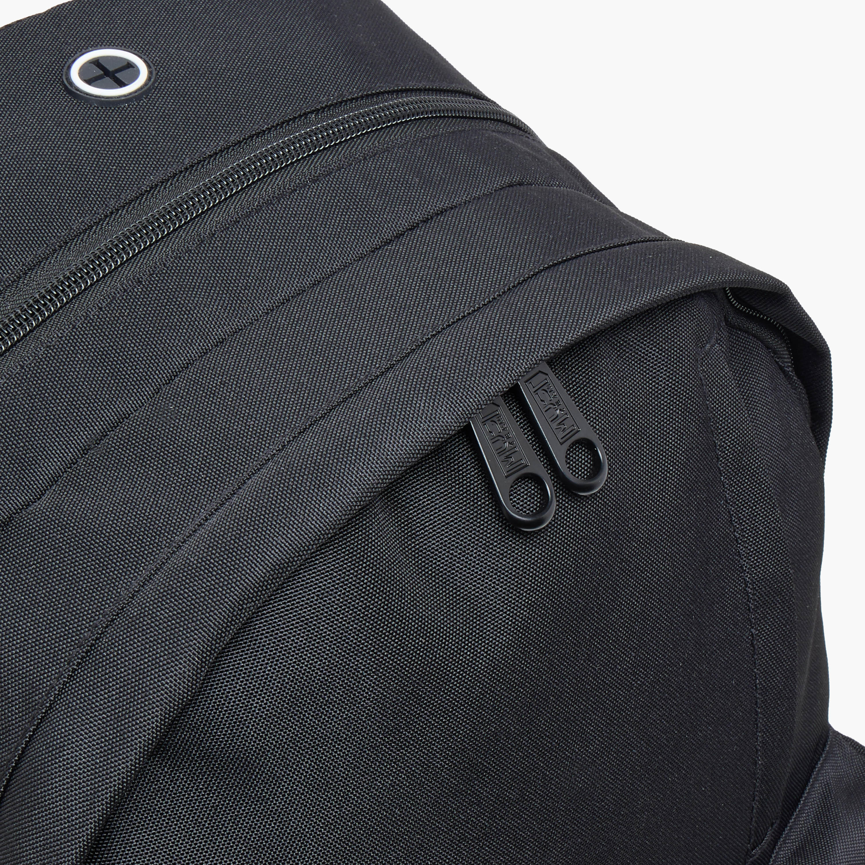 MUST Logo Applique Backpack with Adjustable Straps and Zip Closure - 32x19x42 cms-school-bagsandbackpacks-backpacks-image-7