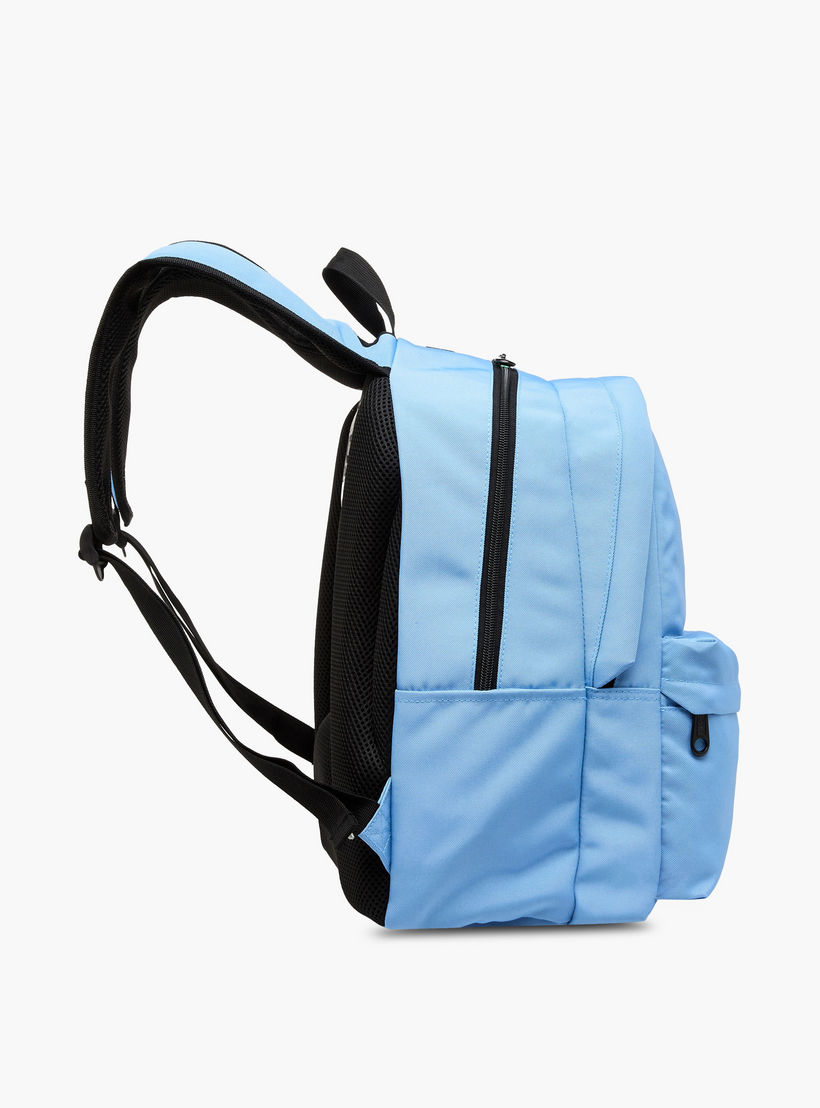 شنطة ظهر مزينة بشعار وسحّاب إغلاق وقسم للابتوب من ماست - 32×19×42 سم-school-bagsandbackpacks-backpacks-image-5