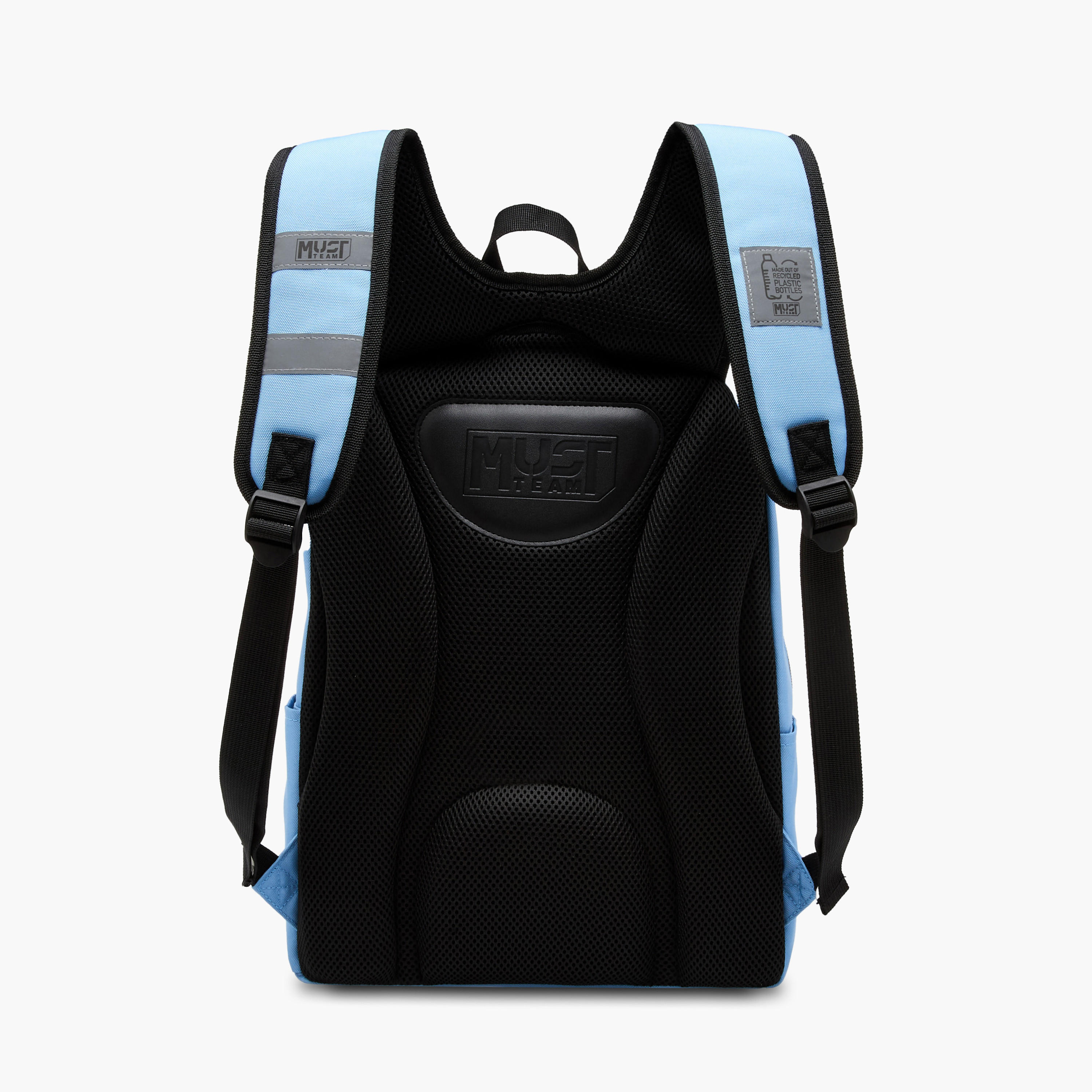 شنطة ظهر مزينة بشعار وسحّاب إغلاق وقسم للابتوب من ماست - 32×19×42 سم-school-bagsandbackpacks-backpacks-image-7
