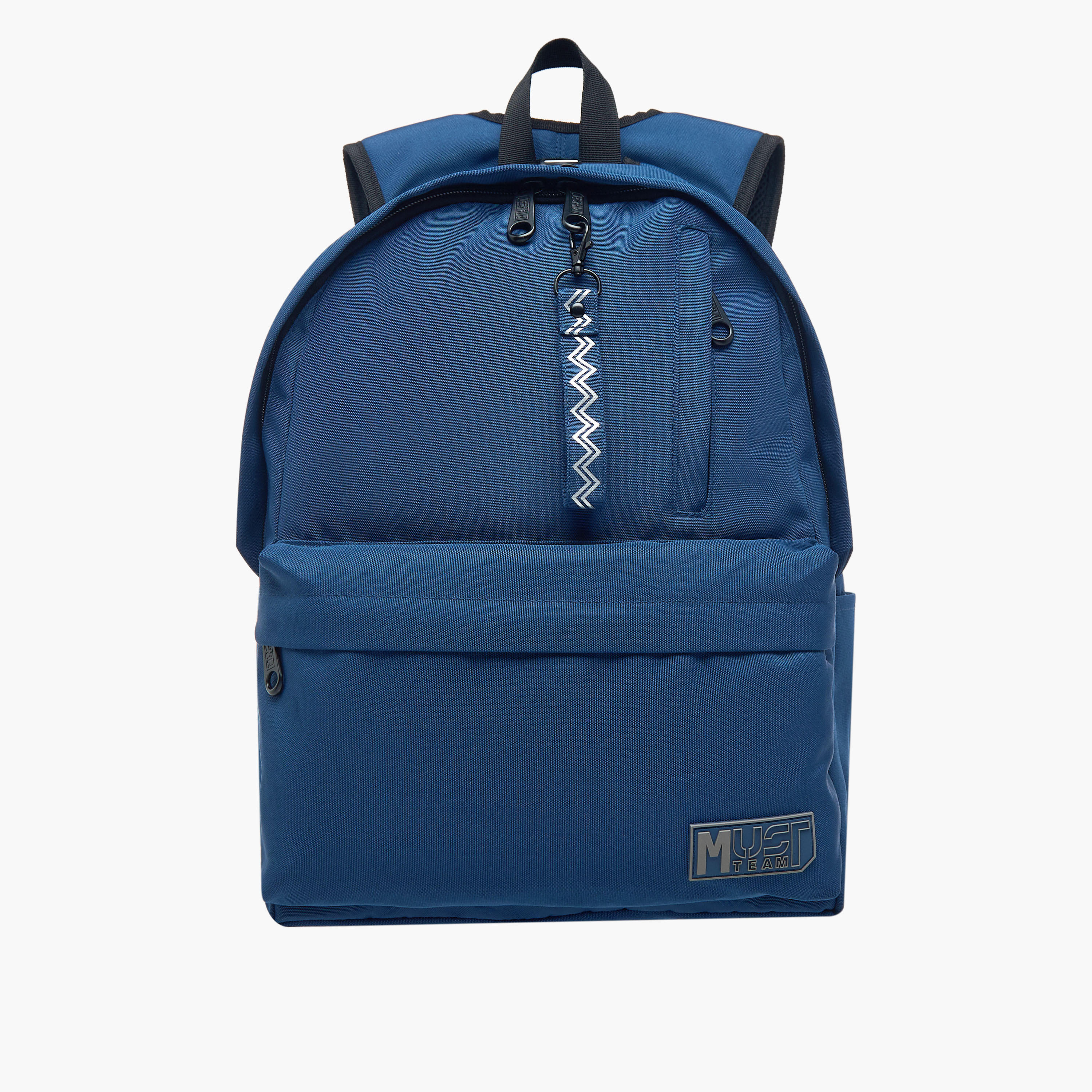 شنطة ظهر بارزة الملمس بحمّالات قابلة للتعديل وسحّاب إغلاق من ماست - 32x19x42 سم-school-bagsandbackpacks-backpacks-image-1
