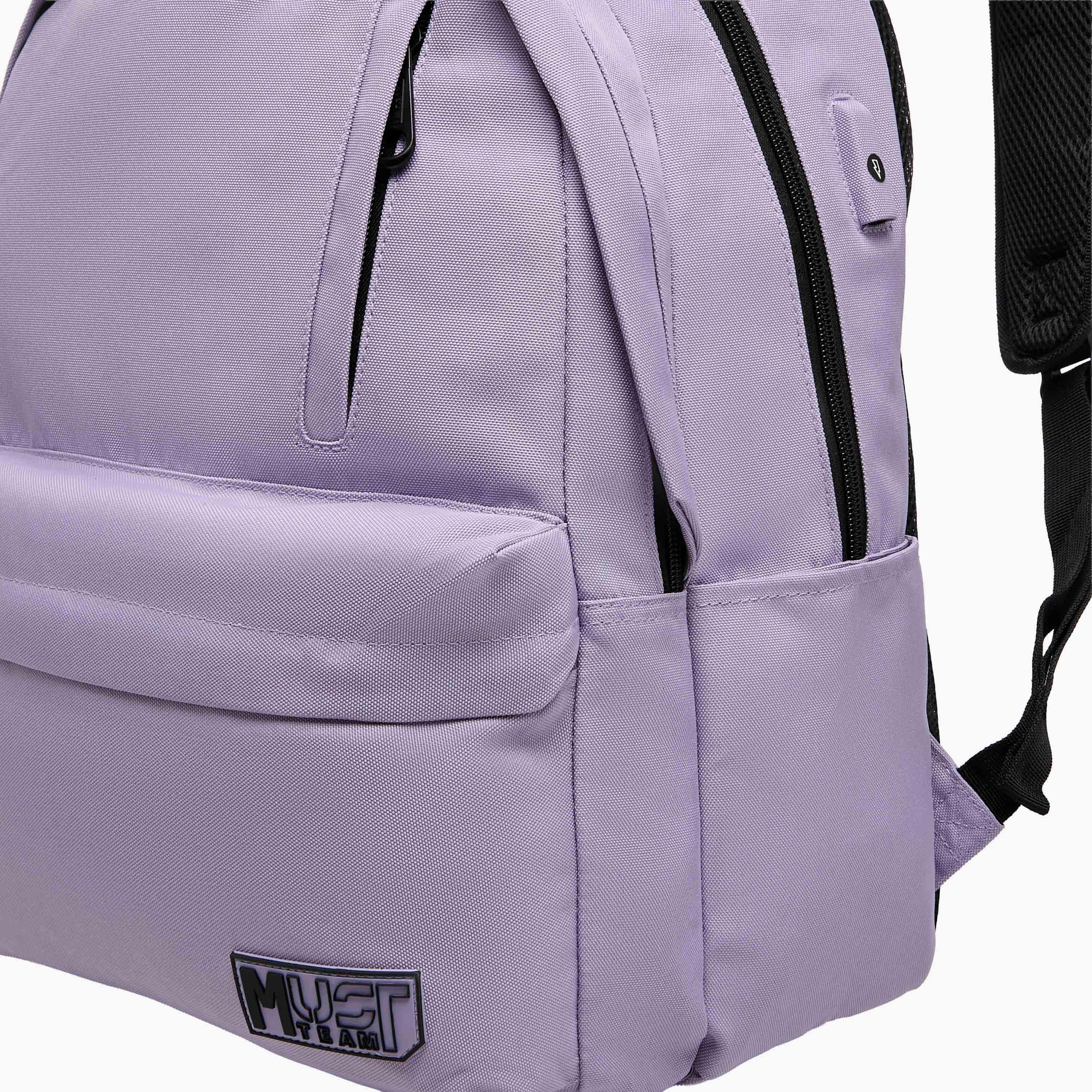MUST Mermaid Print Backpack with Zip Closure and Laptop Compartment - 32x19x42 cms-school-bagsandbackpacks-backpacks-image-6
