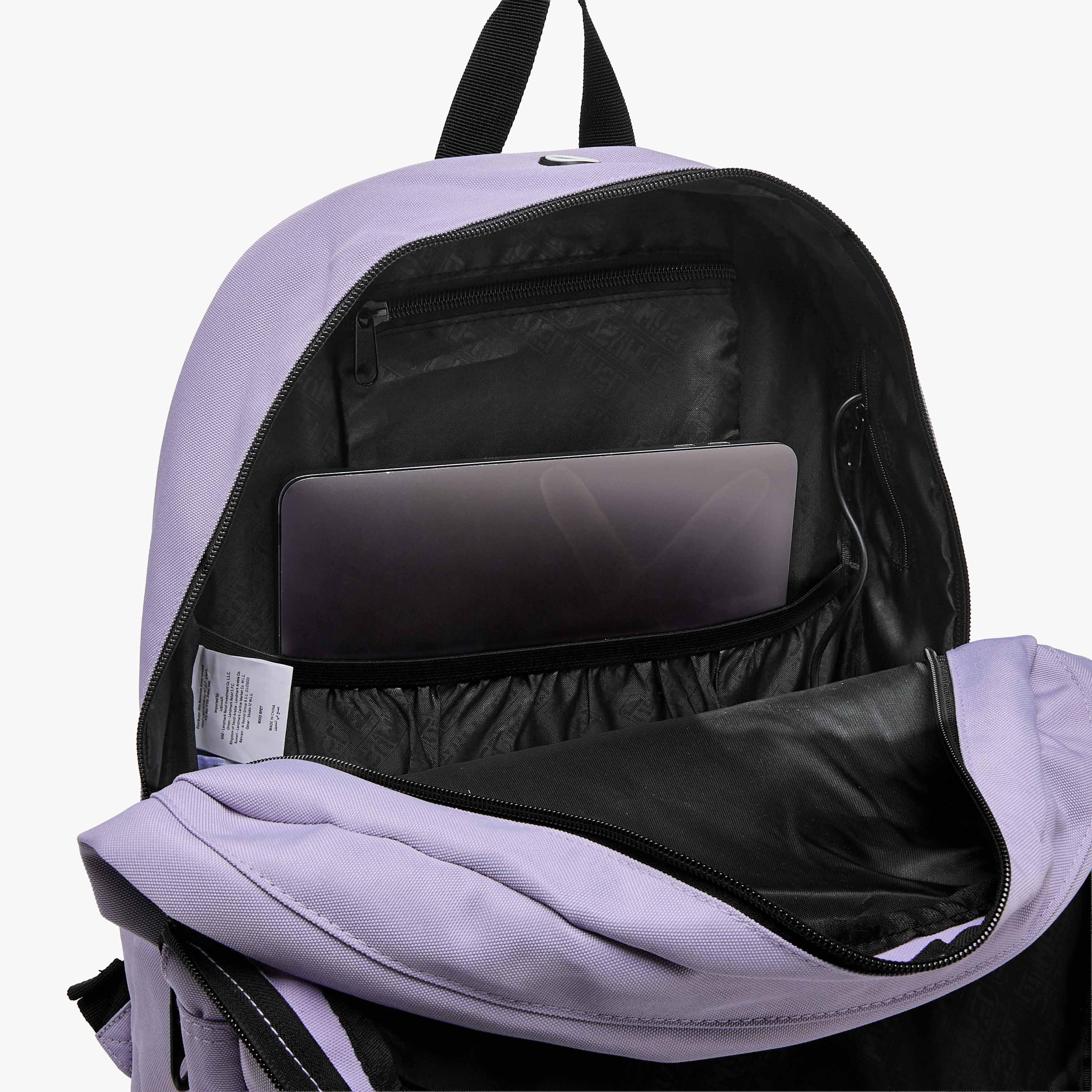 MUST Mermaid Print Backpack with Zip Closure and Laptop Compartment - 32x19x42 cms-school-bagsandbackpacks-backpacks-image-9