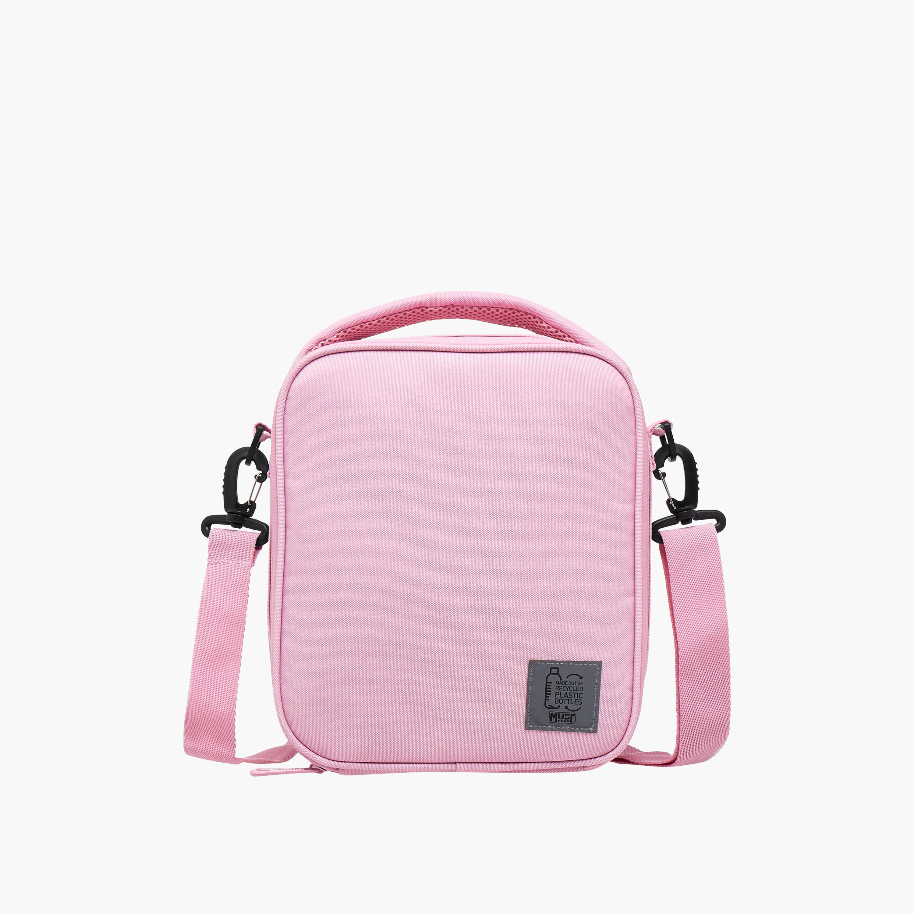 MUST Solid Lunch Bag with Detachable Strap and Zip Closure-school-lunchessentials-lunchbags-image-1