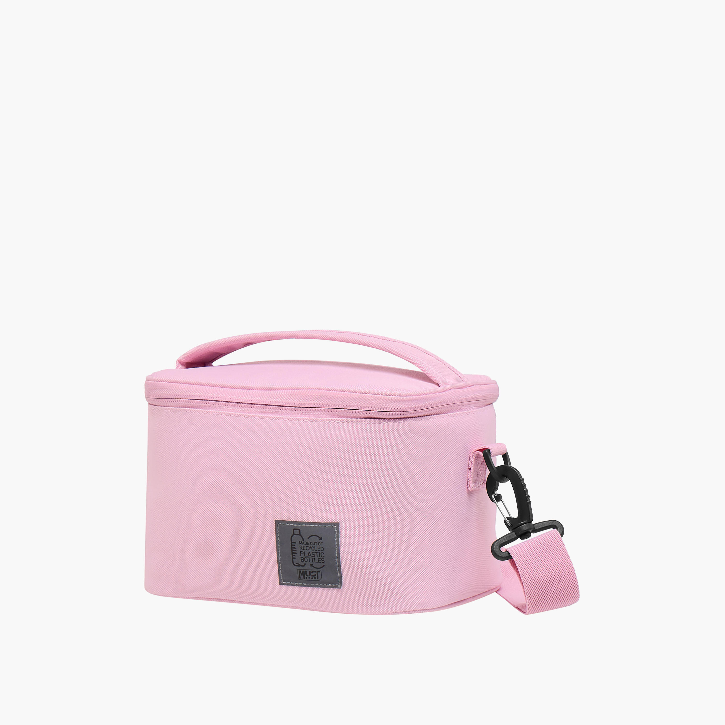 MUST Solid Lunch Bag with Detachable Strap and Zip Closure-school-lunchessentials-lunchbags-image-2
