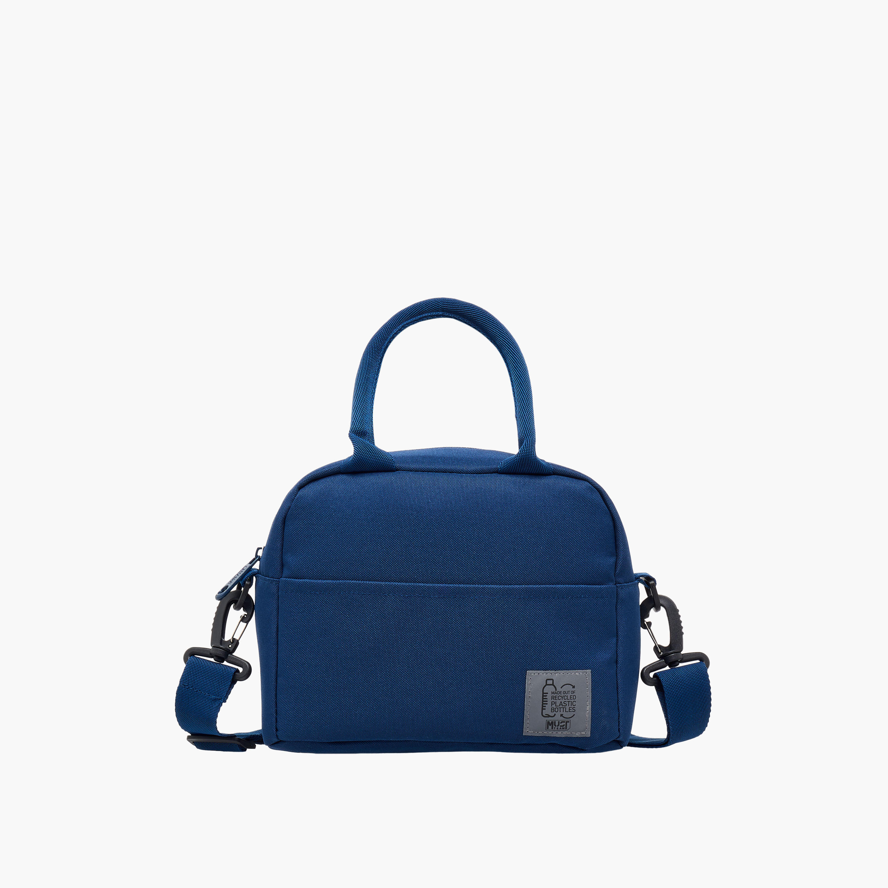 MUST Solid Lunch Bag with Detachable Strap and Zip Closure-school-lunchessentials-lunchbags-image-1