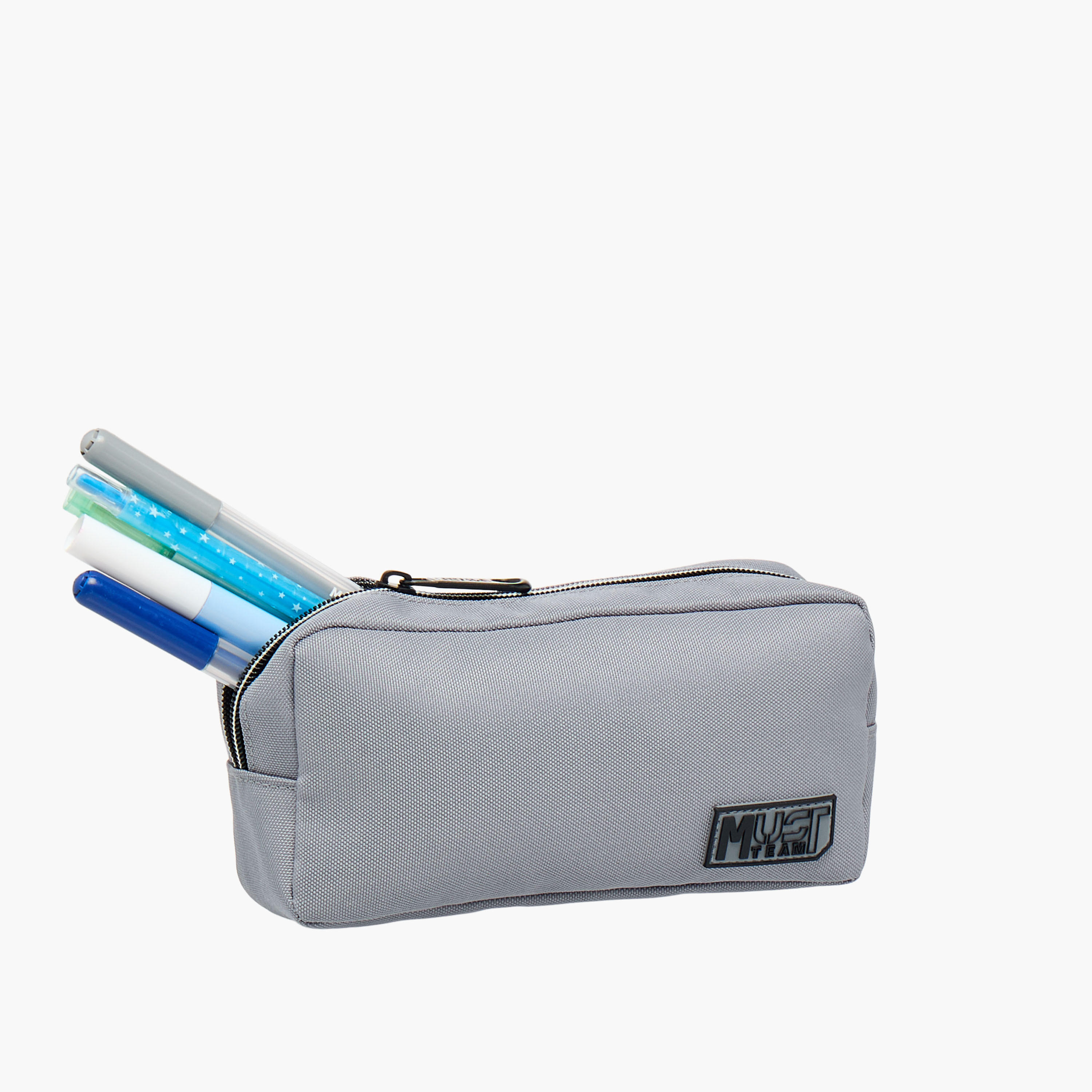 MUST Solid Pencil Pouch with Zip Closure-school-stationery-pencilcases-image-5