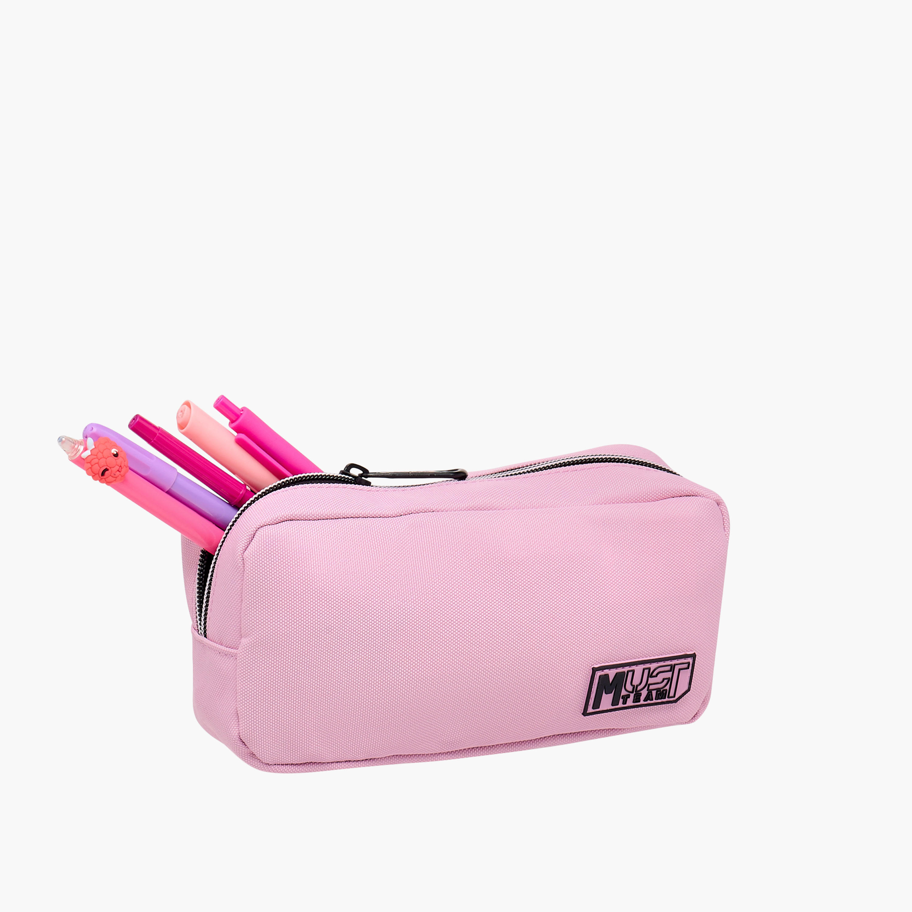 MUST Solid Pencil Pouch with Zip Closure-school-stationery-pencilcases-image-5
