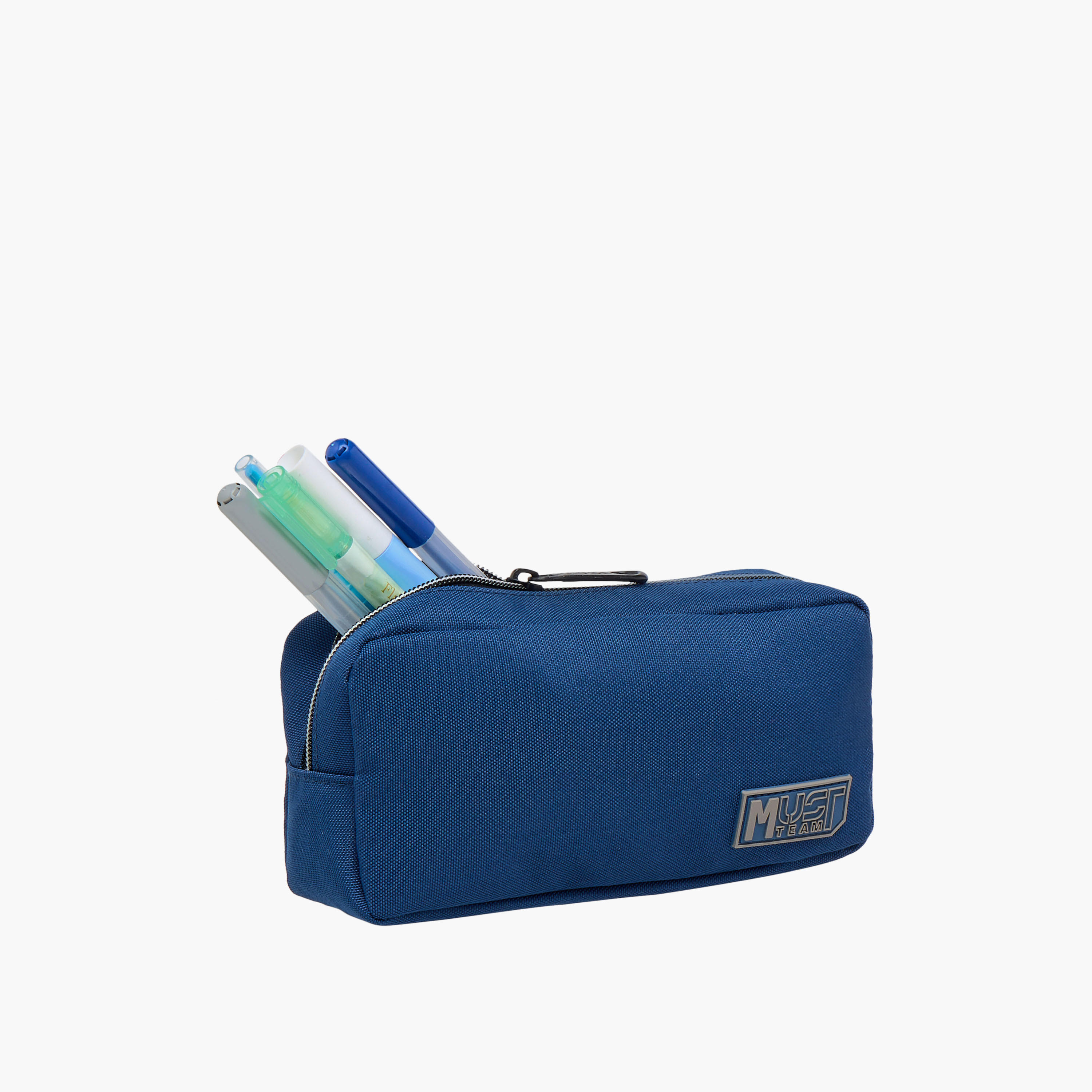 MUST Solid Pencil Pouch with Zip Closure-school-stationery-pencilcases-image-5