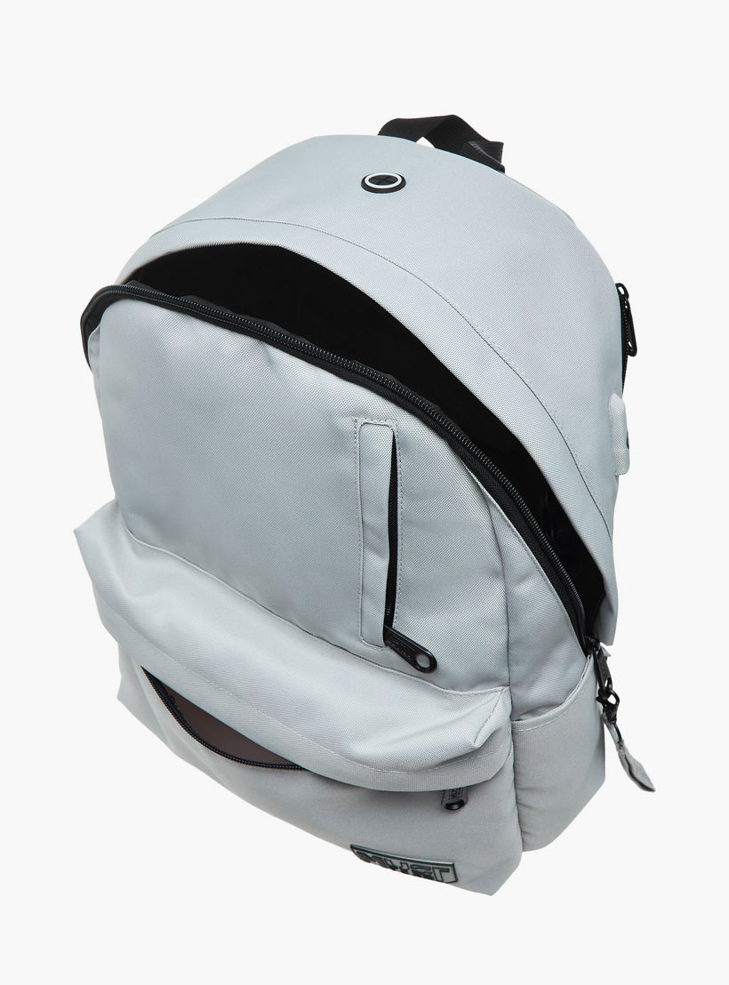 MUST Solid Backpack with Adjustable Straps and Zip Closure - 32x17x42 cms-school-bagsandbackpacks-backpacks-image-11