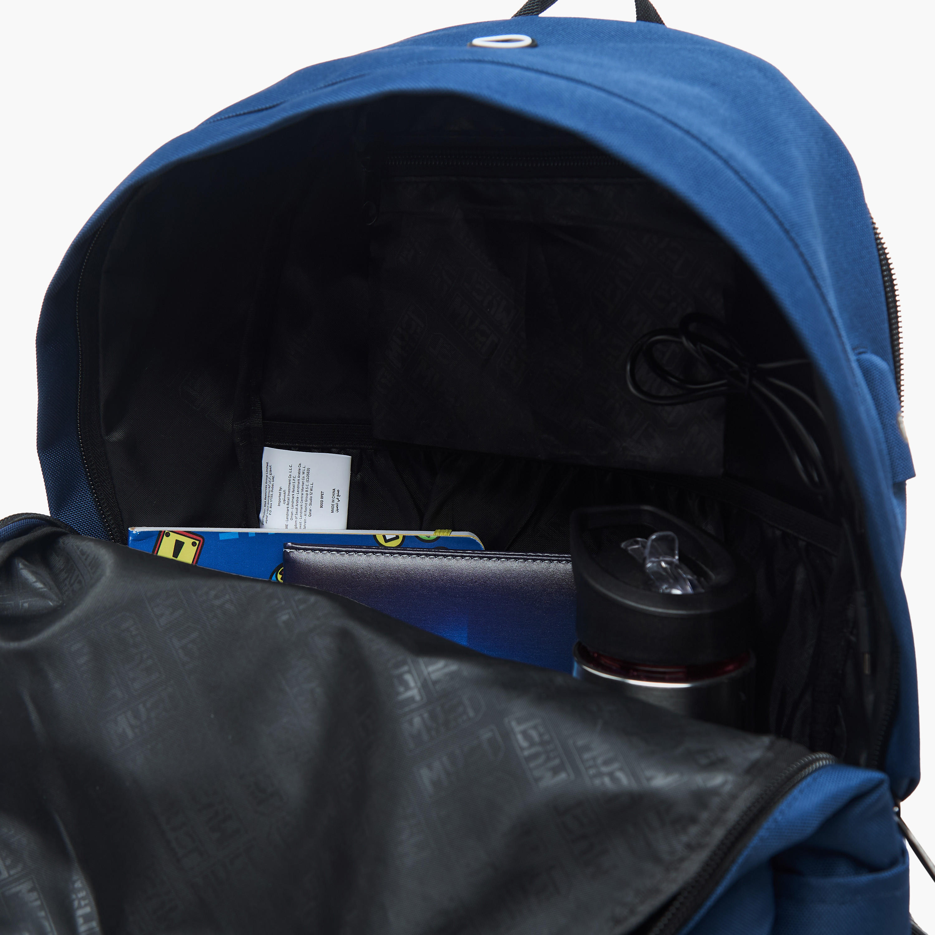 MUST Solid Backpack with Adjustable Straps and Zip Closure - 32x17x42 cms-school-bagsandbackpacks-backpacks-image-12