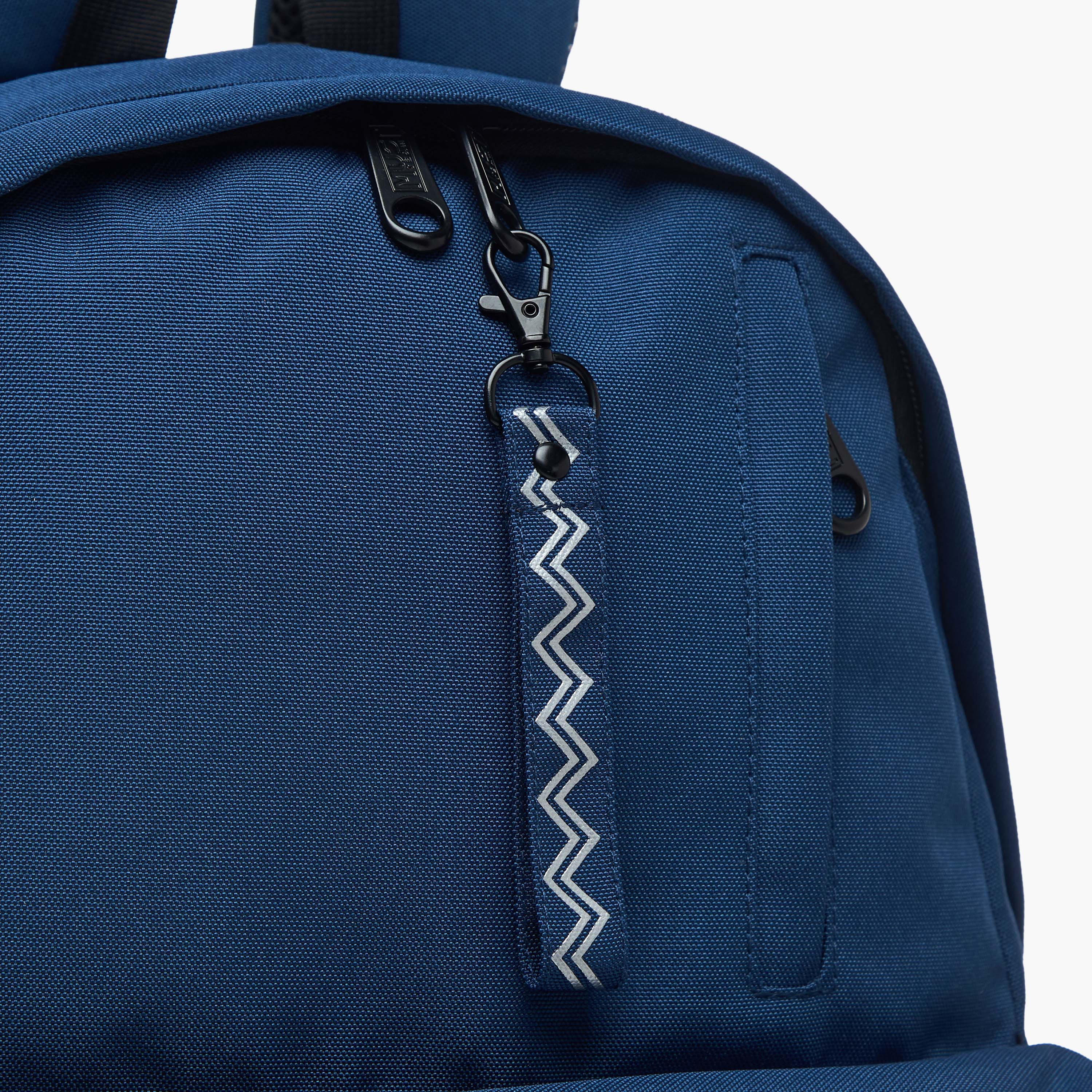 MUST Solid Backpack with Adjustable Straps and Zip Closure - 32x17x42 cms-school-bagsandbackpacks-backpacks-image-8