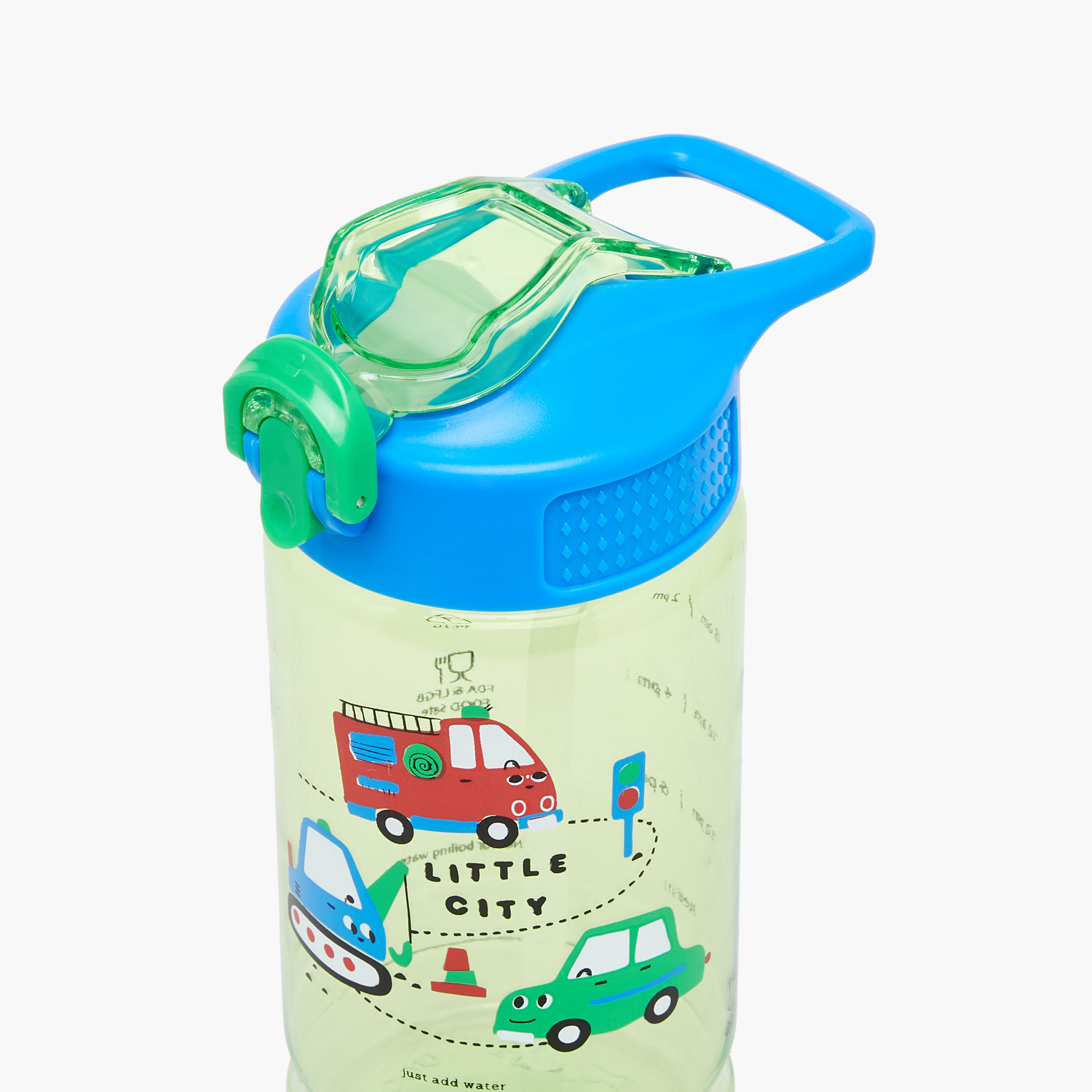 icon Printed Plastic Water Bottle with Sipper and BPA-Free – 500 ml-school-waterbottles-image-3