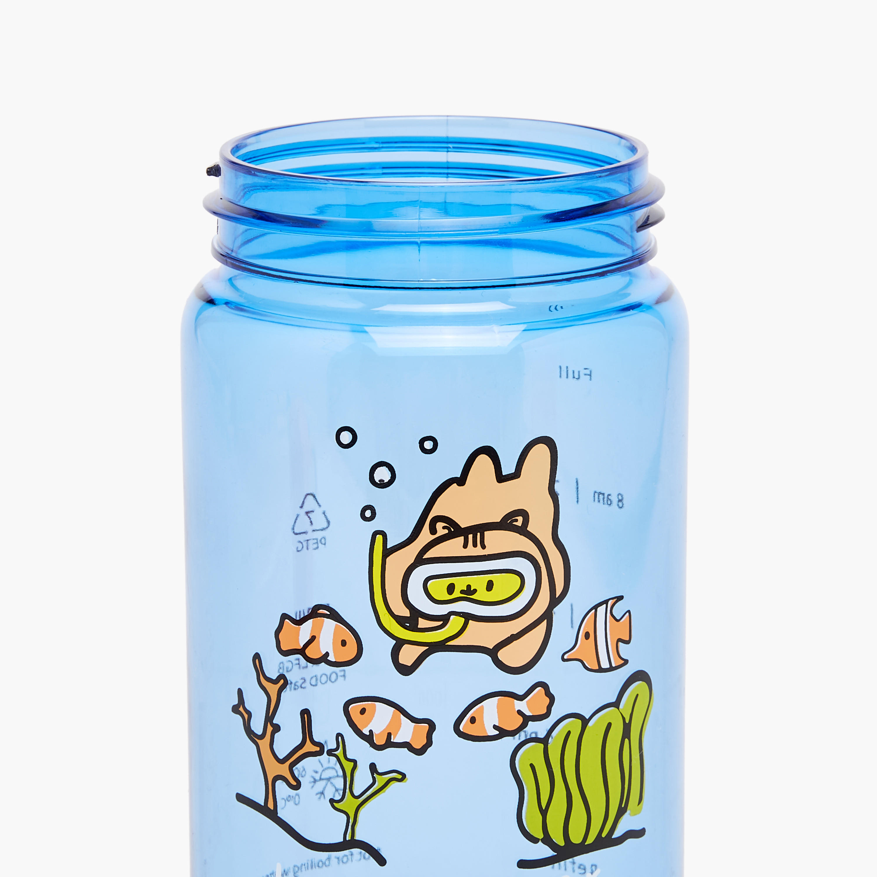 icon Printed Plastic Water Bottle with Sipper and BPA-Free – 500 ml-school-waterbottles-image-7