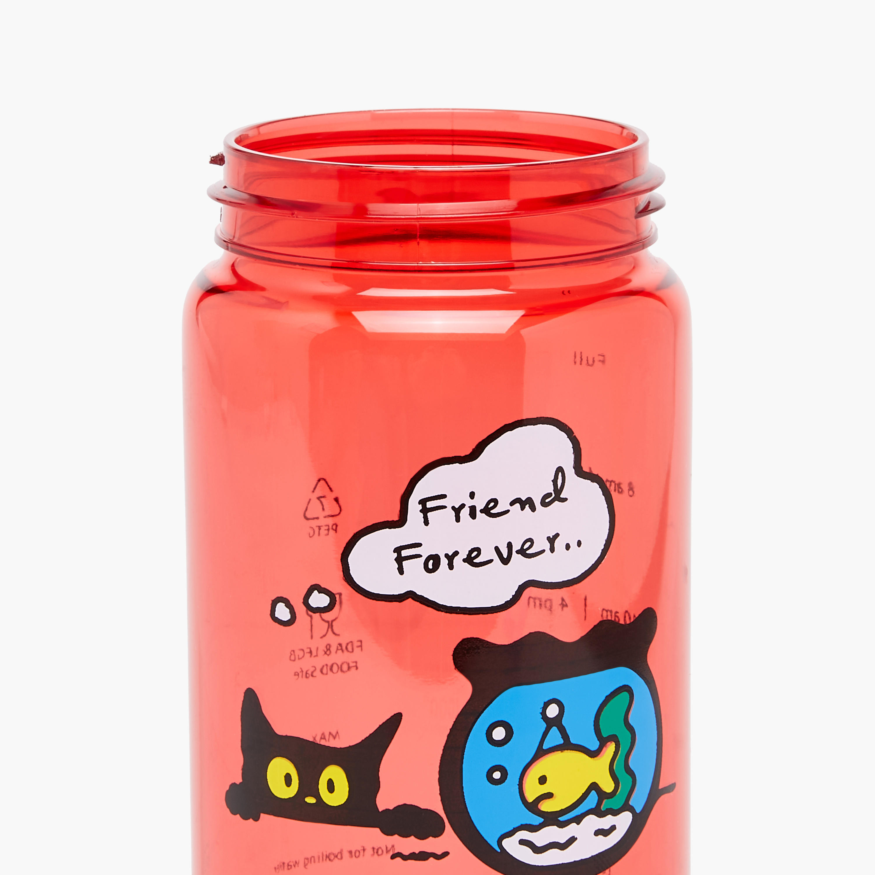 icon Cat Plastic Water Bottle with BPA-Free – 500 ml-school-waterbottles-image-7