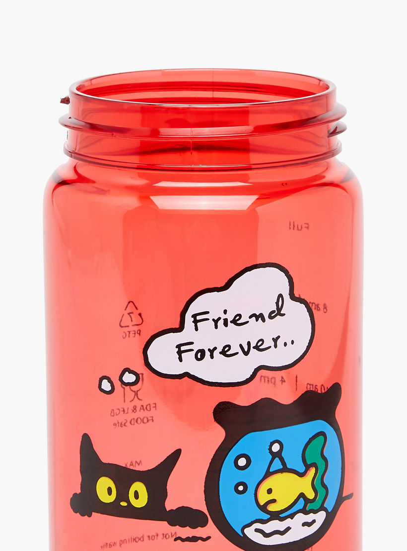 icon Cat Plastic Water Bottle with BPA-Free – 500 ml-school-waterbottles-image-7