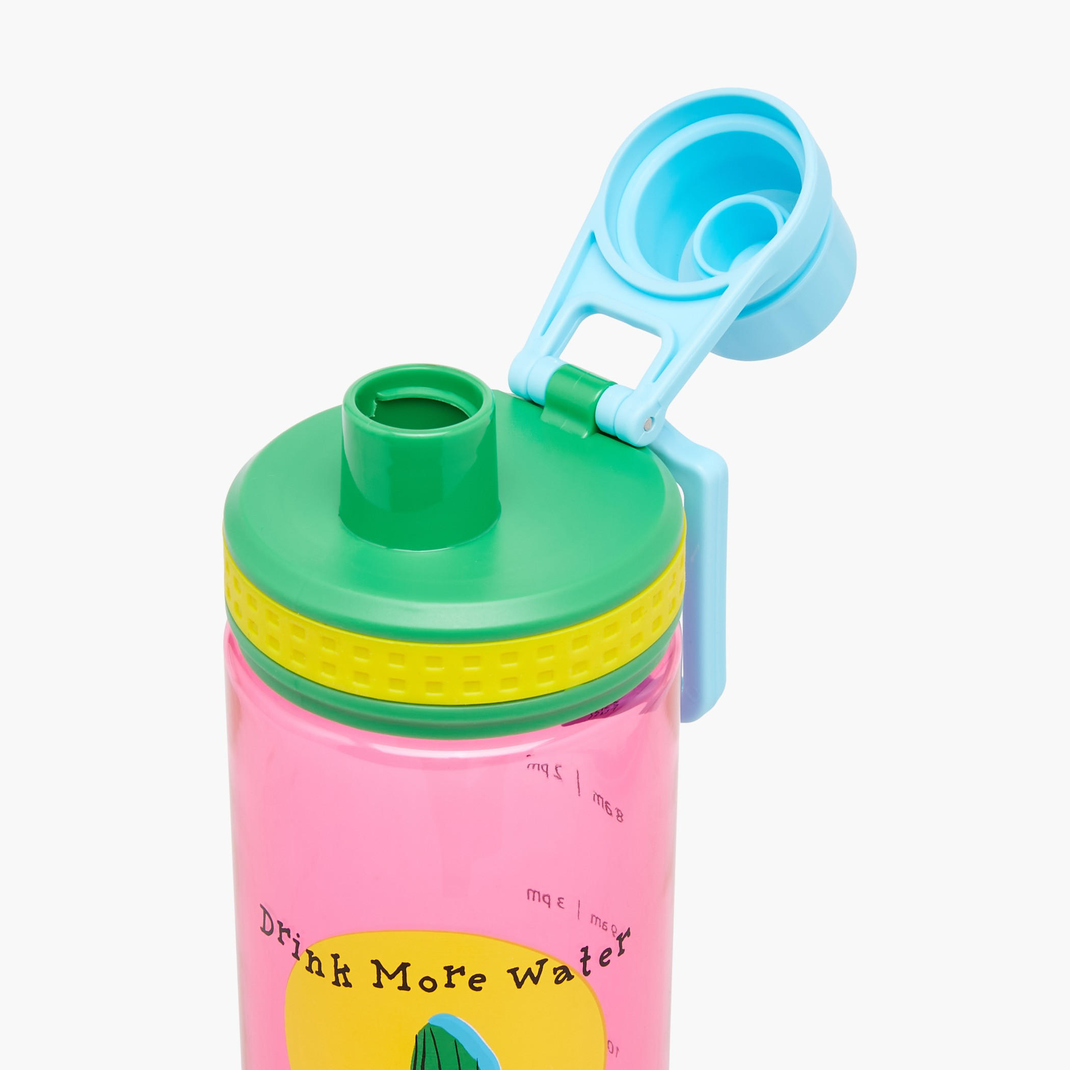 icon Cactus Plastic Water Bottle with Sipper and BPA-Free – 700 ml-school-waterbottles-image-5